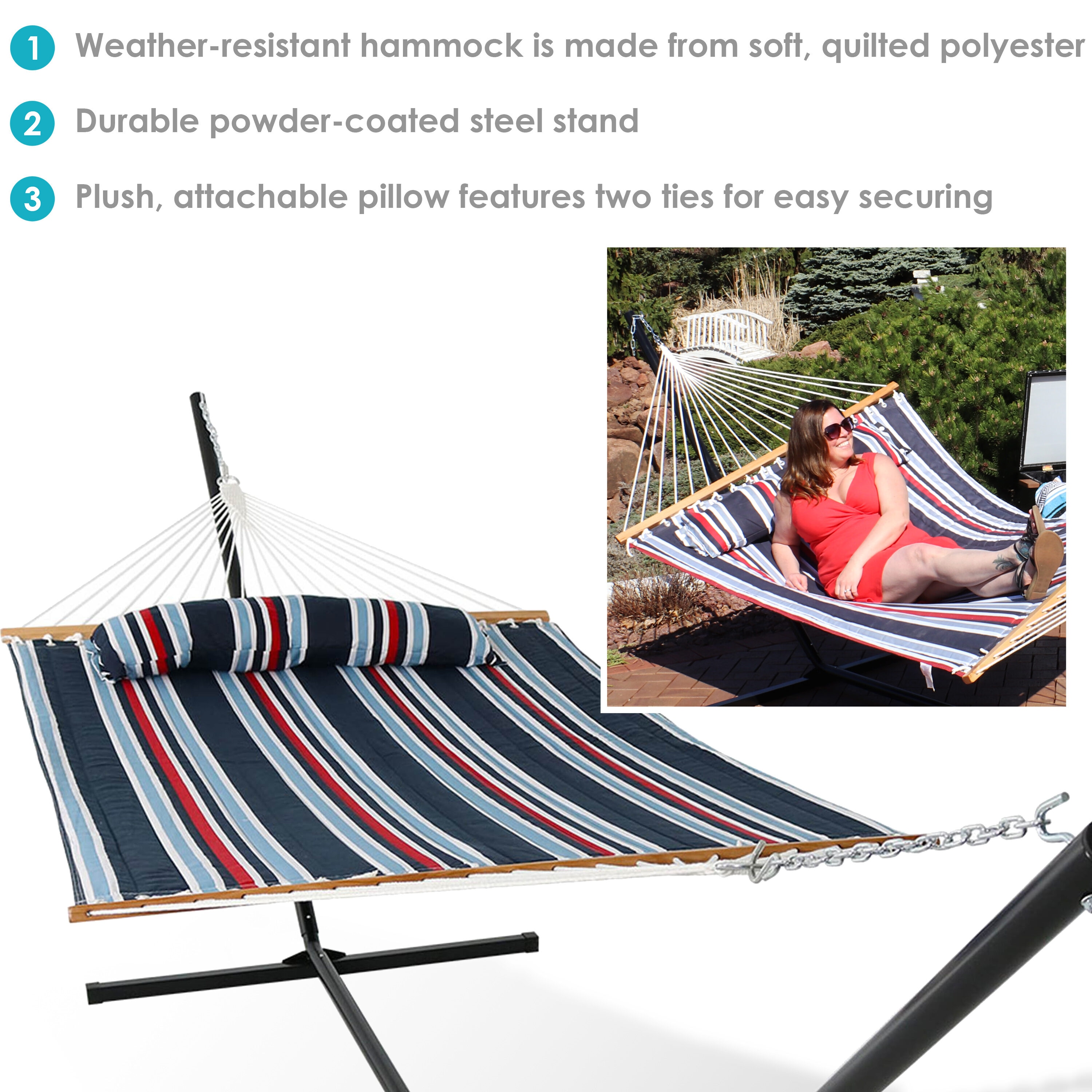 Sunnydaze Decor LY-QFH-NS-COMBO15 hammocks - View #8