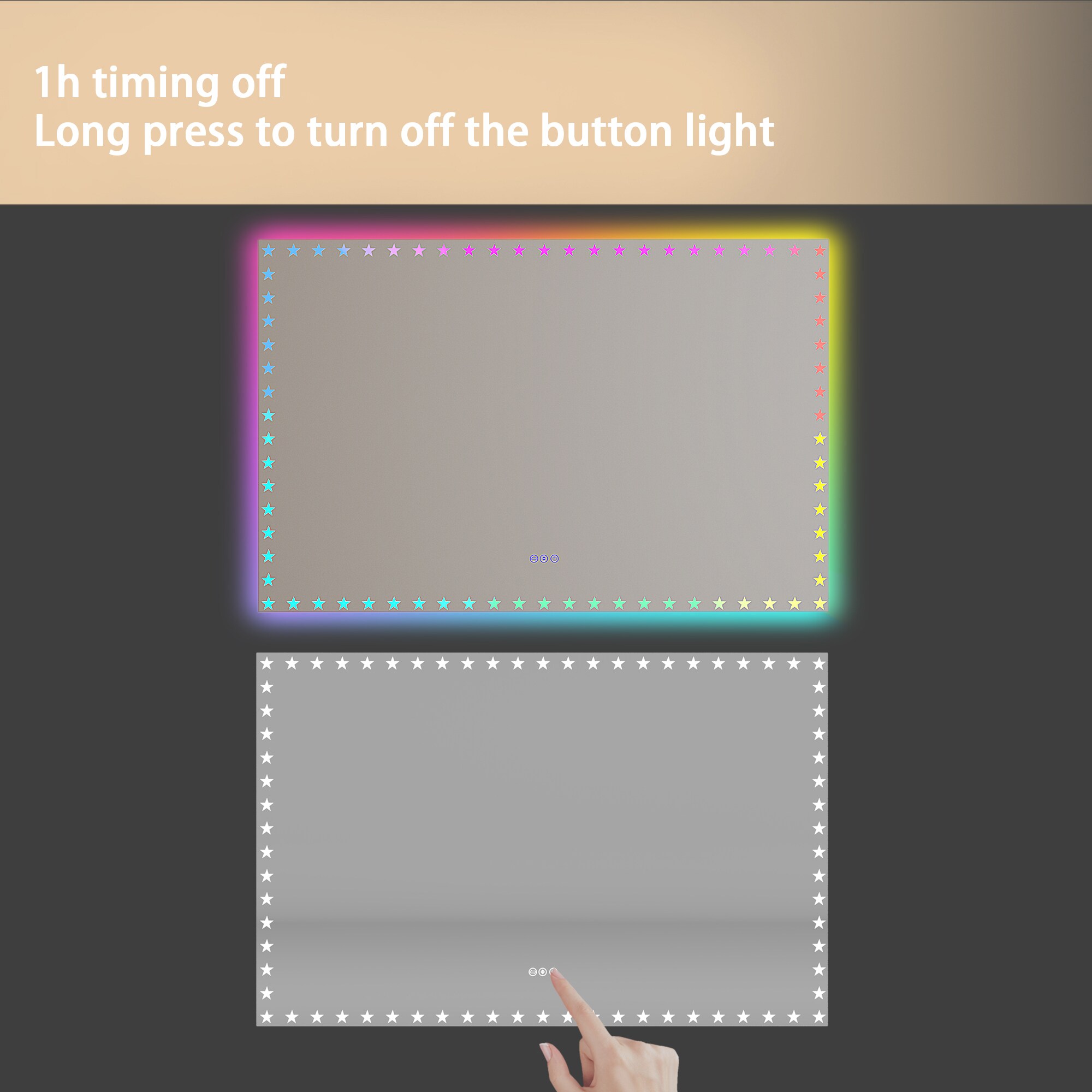 Forclover ALW20-5536RGB Framed-Bath-Mirrors - View #7