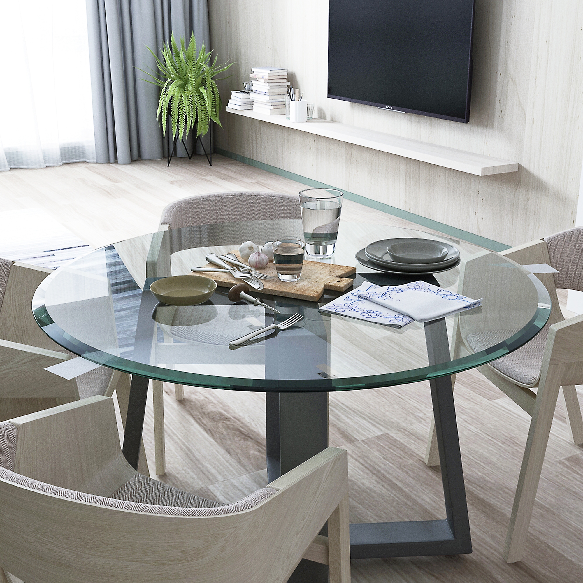 LUXEYARD DS-M-BAC01370 Wood-Table-Tops - View #2