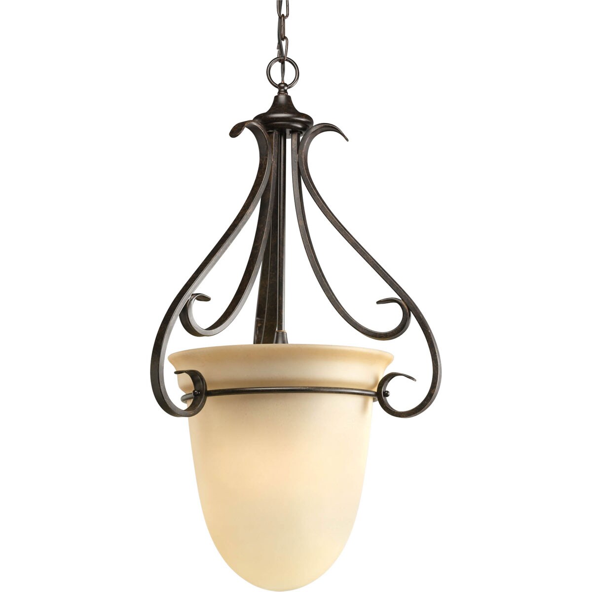 Progress Lighting Torino 3-Light Bronze Transitional Chandelier