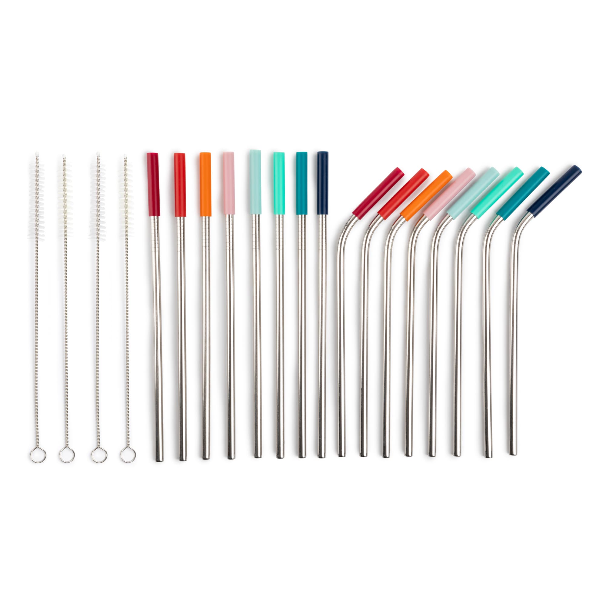 MANNA Reusable Straw Tips - Pack of 8