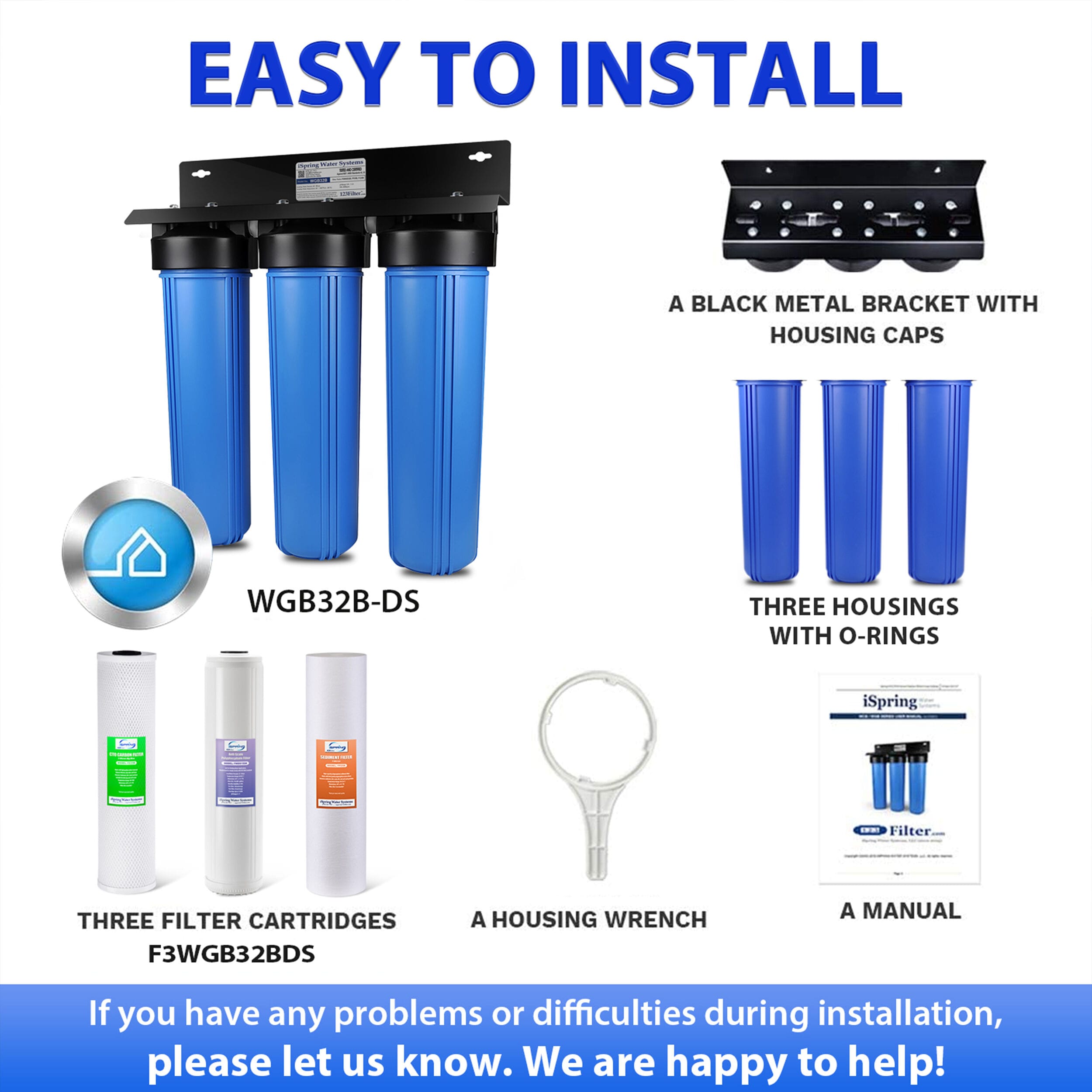 iSpring WGB32B-DS Whole-House-Filtration-Systems - View #7