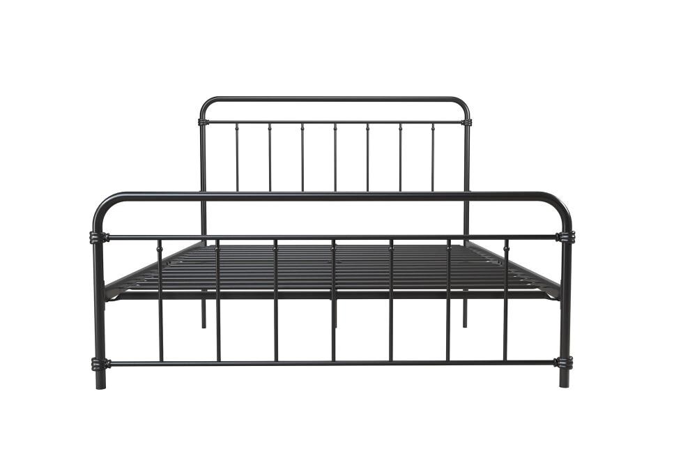 Dhp Windsor Metal Bed Black Full In The, Metal Bed Frame Queen Instructions