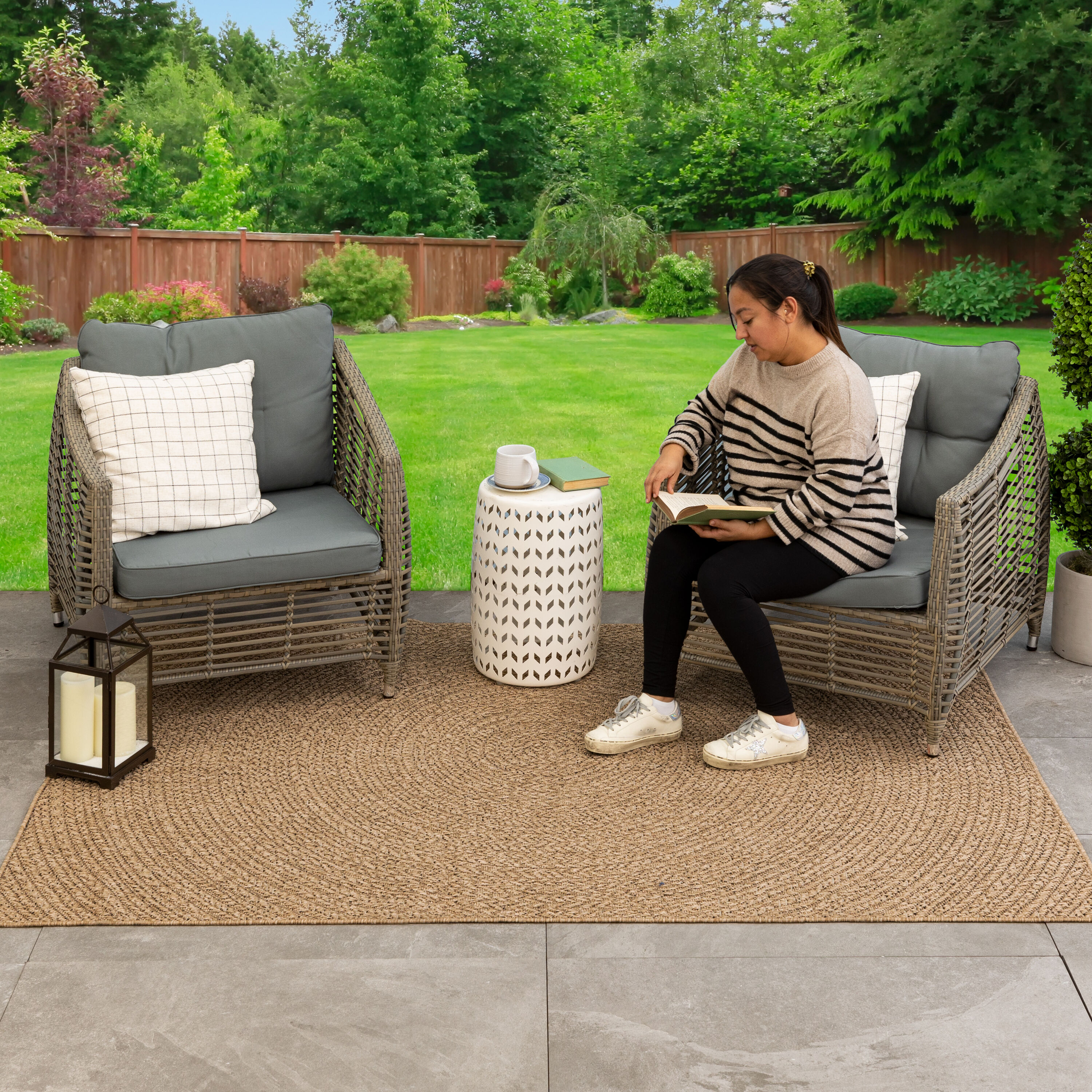 allen + roth with STAINMASTER R1347 101 063090 rugs - View #15