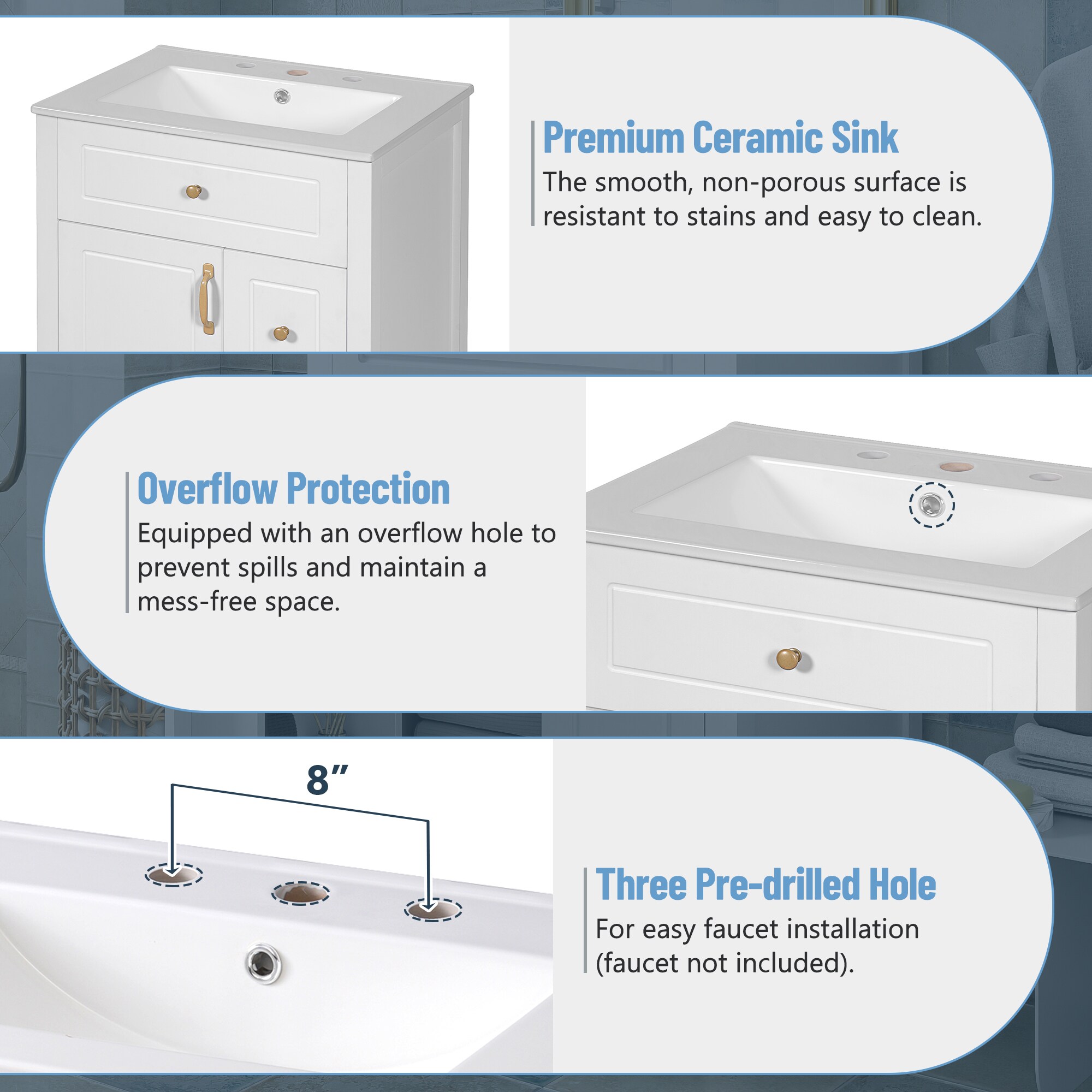 Tatayosi XH-92078K Bath-Vanity-Combo - View #5