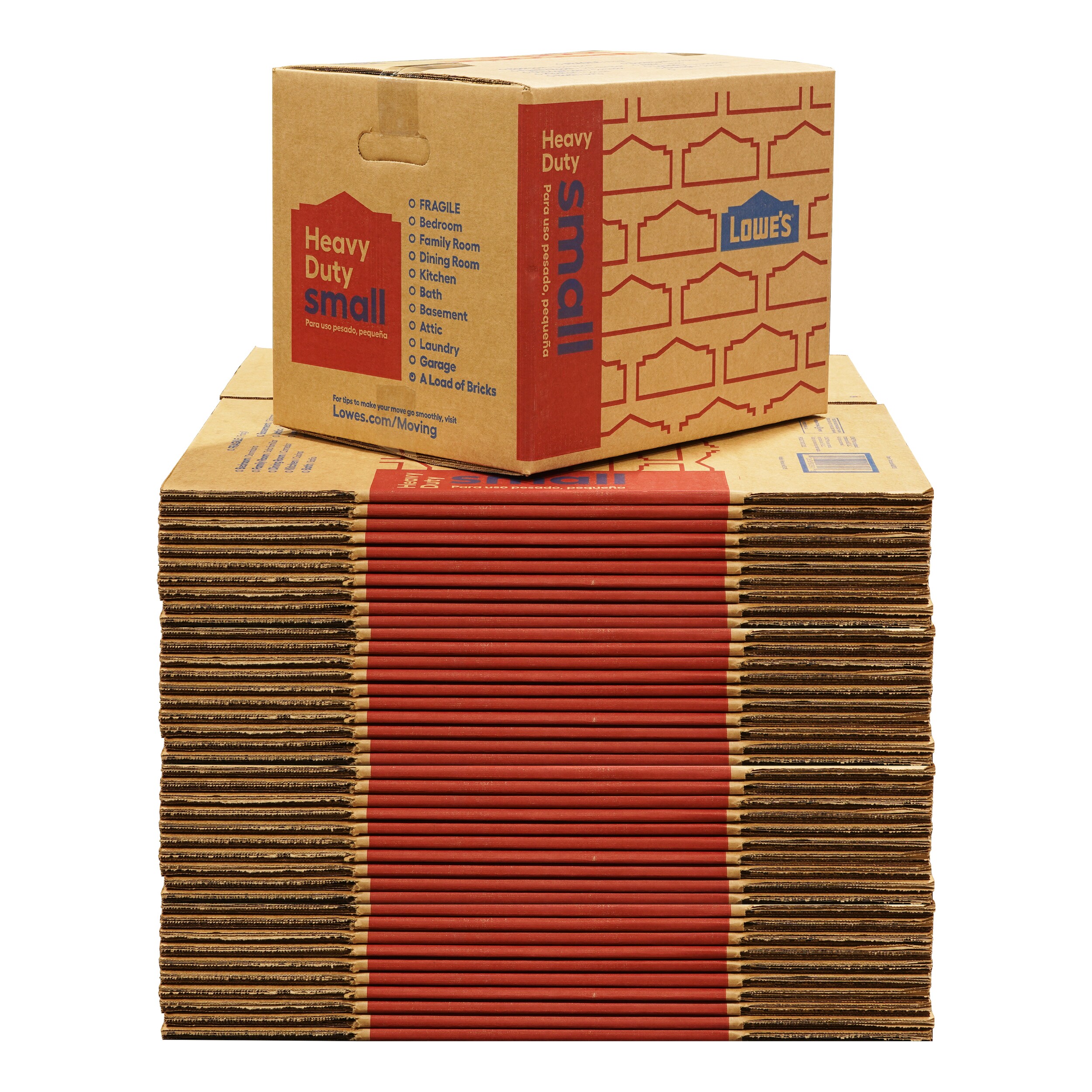Shop Lowe s 16 in W X 12 in H X 12 in D Small Heavy Duty Moving Box 