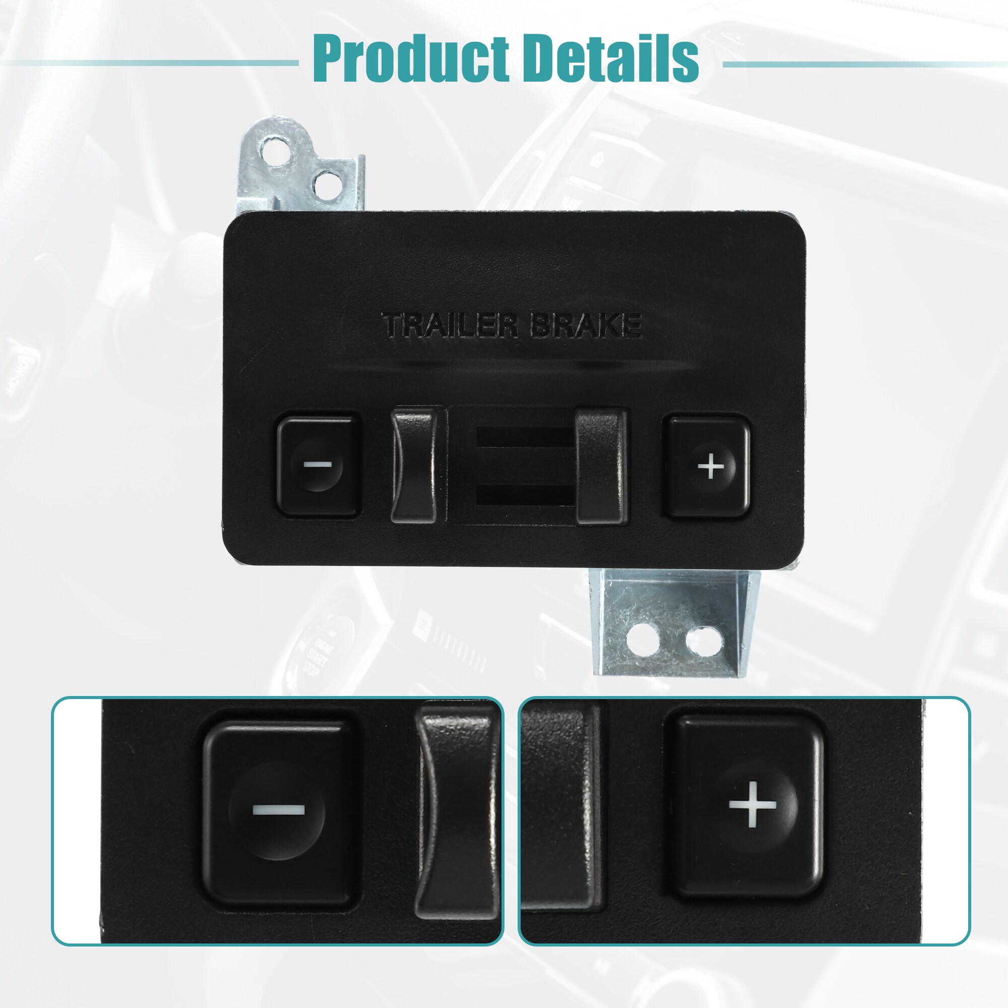 Unique Bargains Car Trailer Brake Control Switch Truck Trailer Tow ...