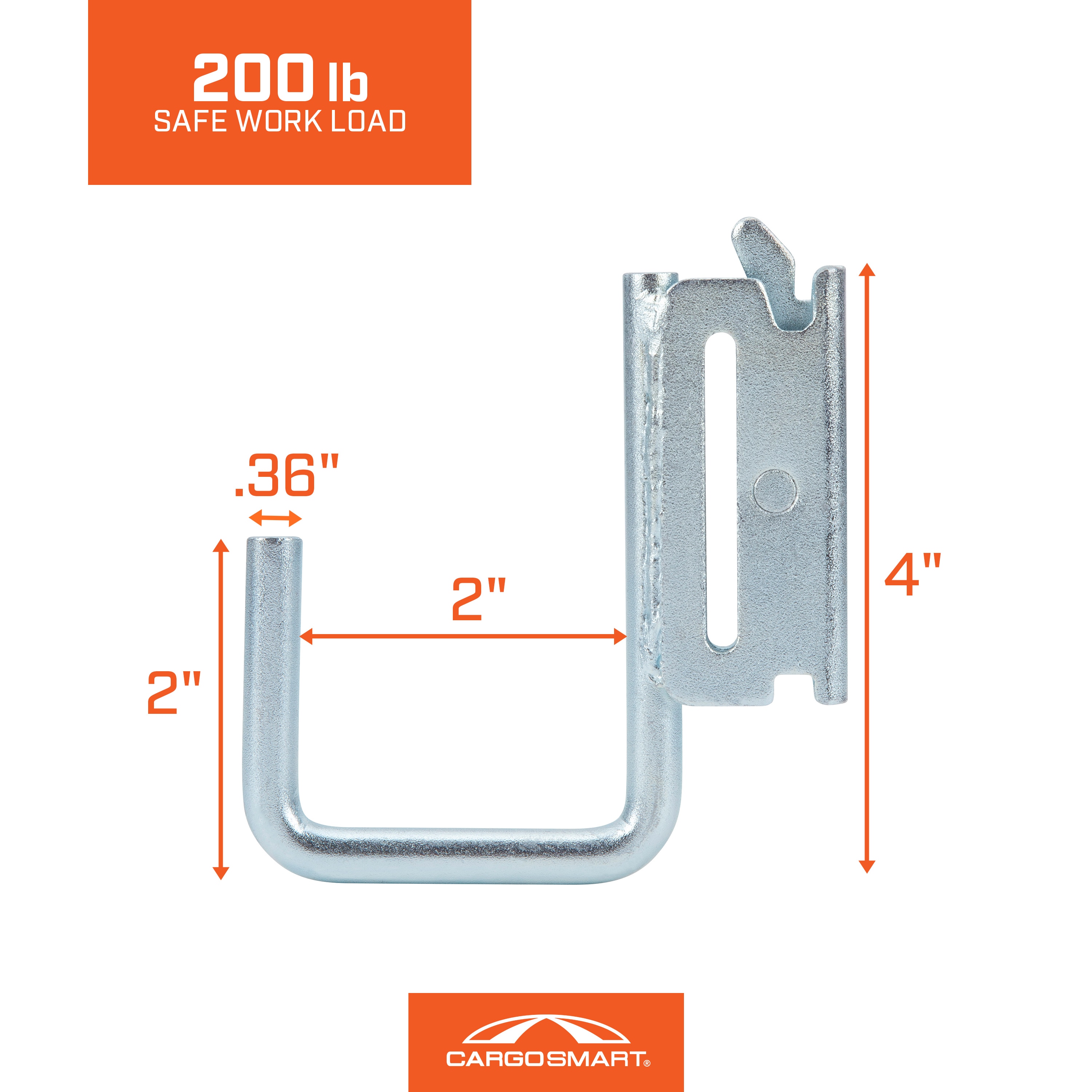 CargoSmart 1704 Garage-Storage-Rail-Sys-Acc - View #3