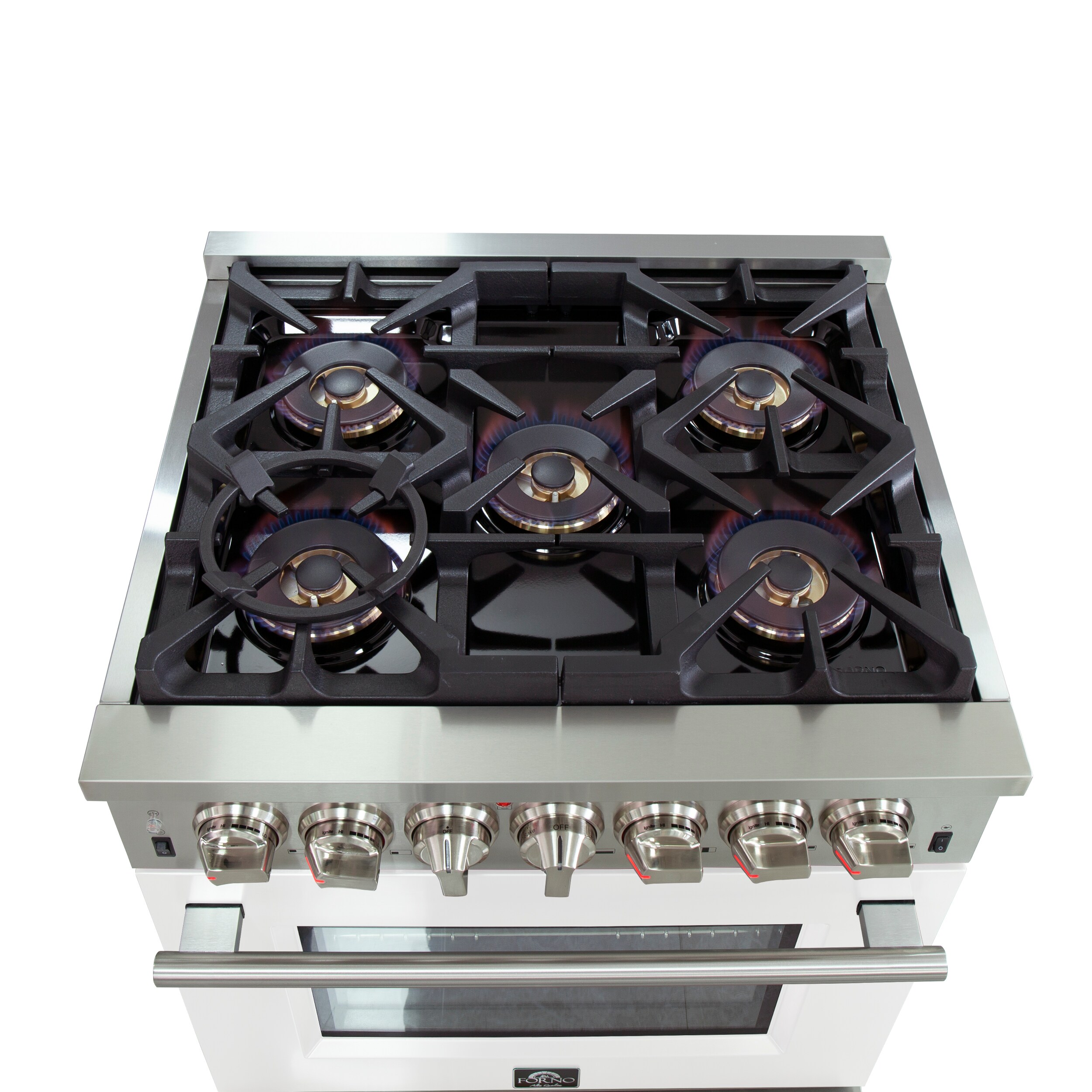 FORNO FFSGS6187-30WHT Dual-Fuel-Ranges - View #4
