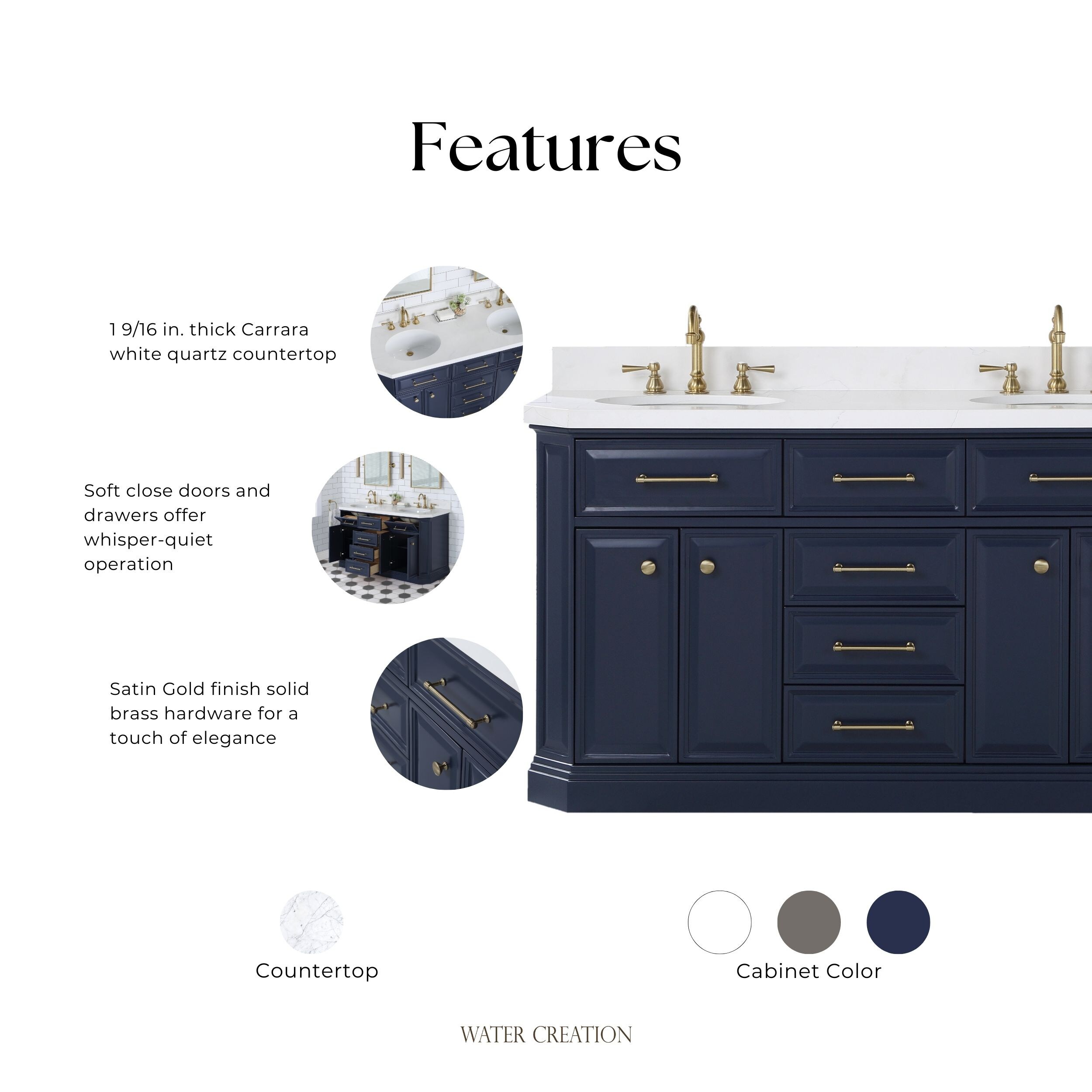 Water Creation PA60QZ06MB-E18000000 Bath-Vanity-Combo - View #11