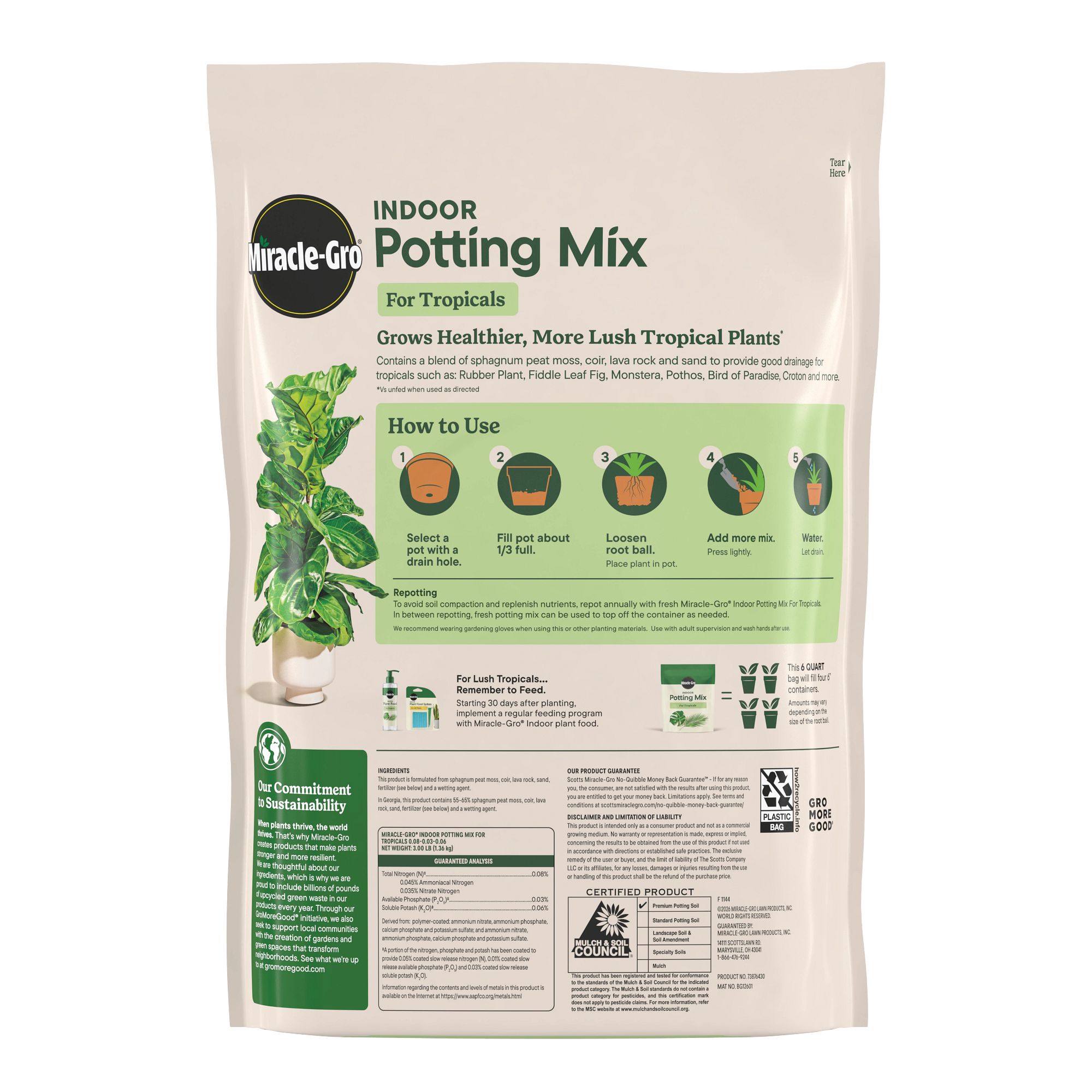 Miracle-Gro 73876430 Garden-Soil-Soil-Amendments - View #11