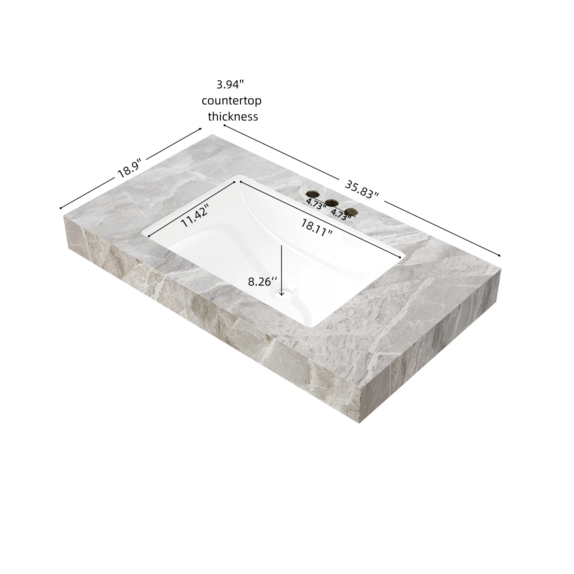 Roomfitters RF-W2615P430360 Vanity-Tops - View #3