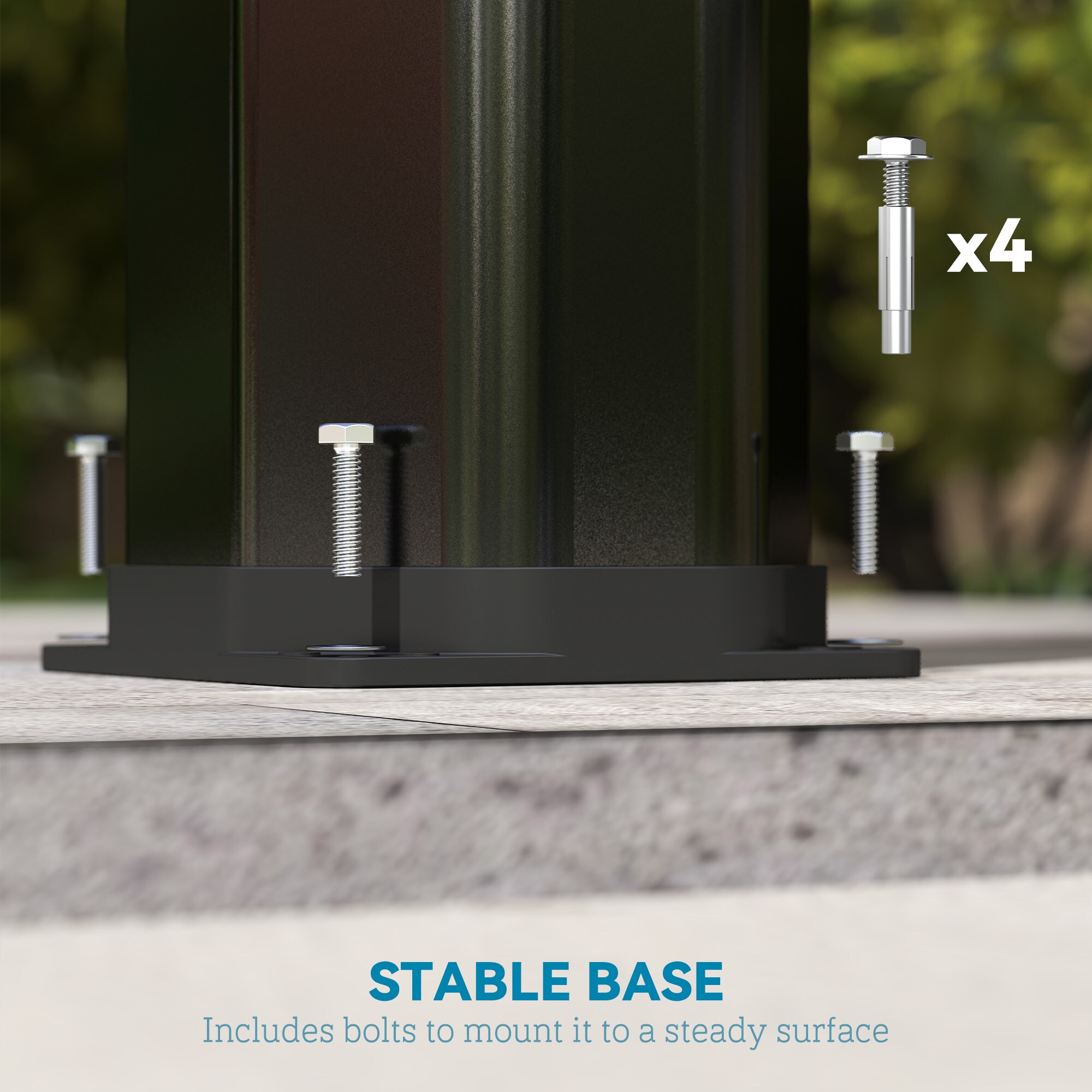Outsunny A20-498V00BK Outdoor-Showers - View #7