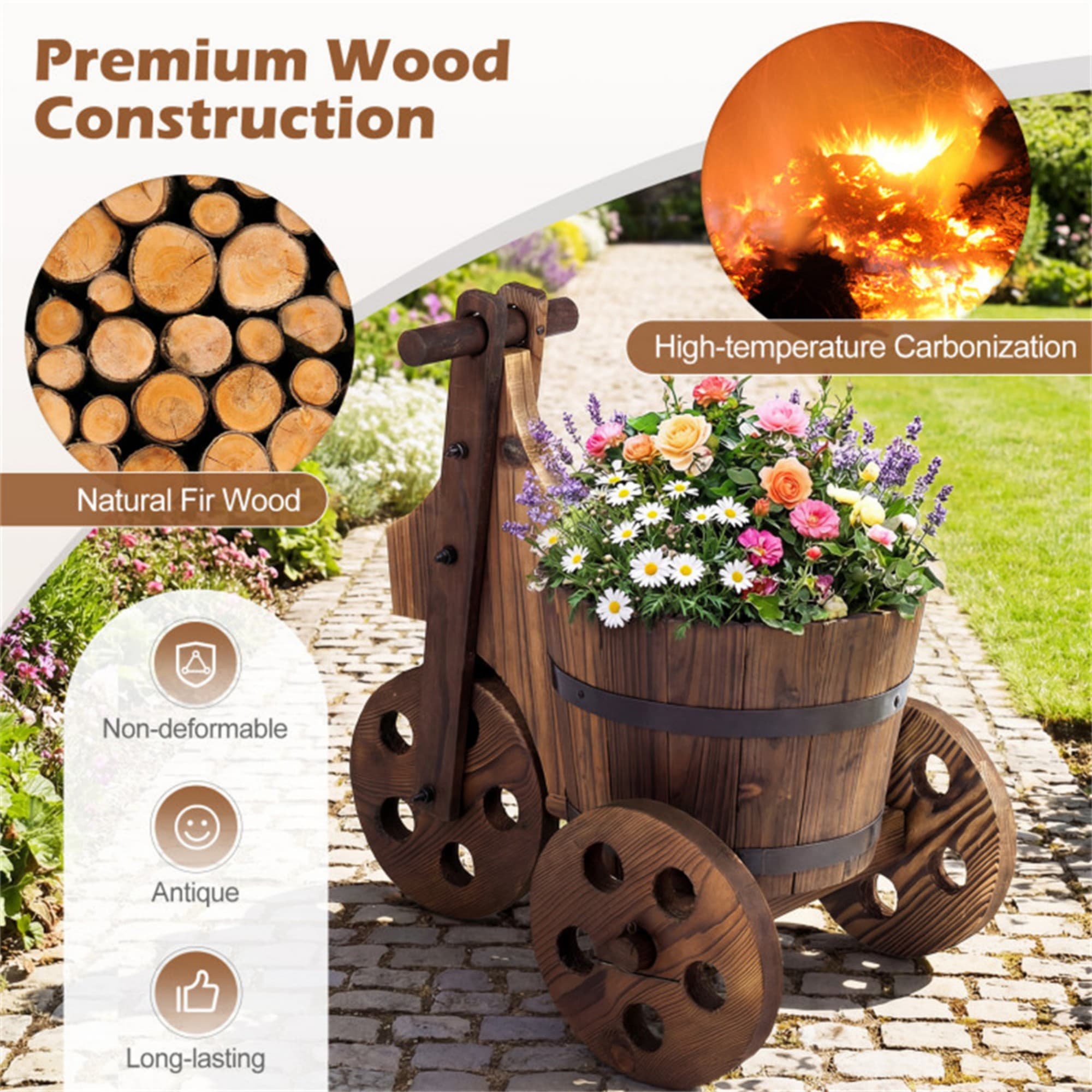 Wudkey L4-RK3Y1B Raised-Planter-Boxes - View #5