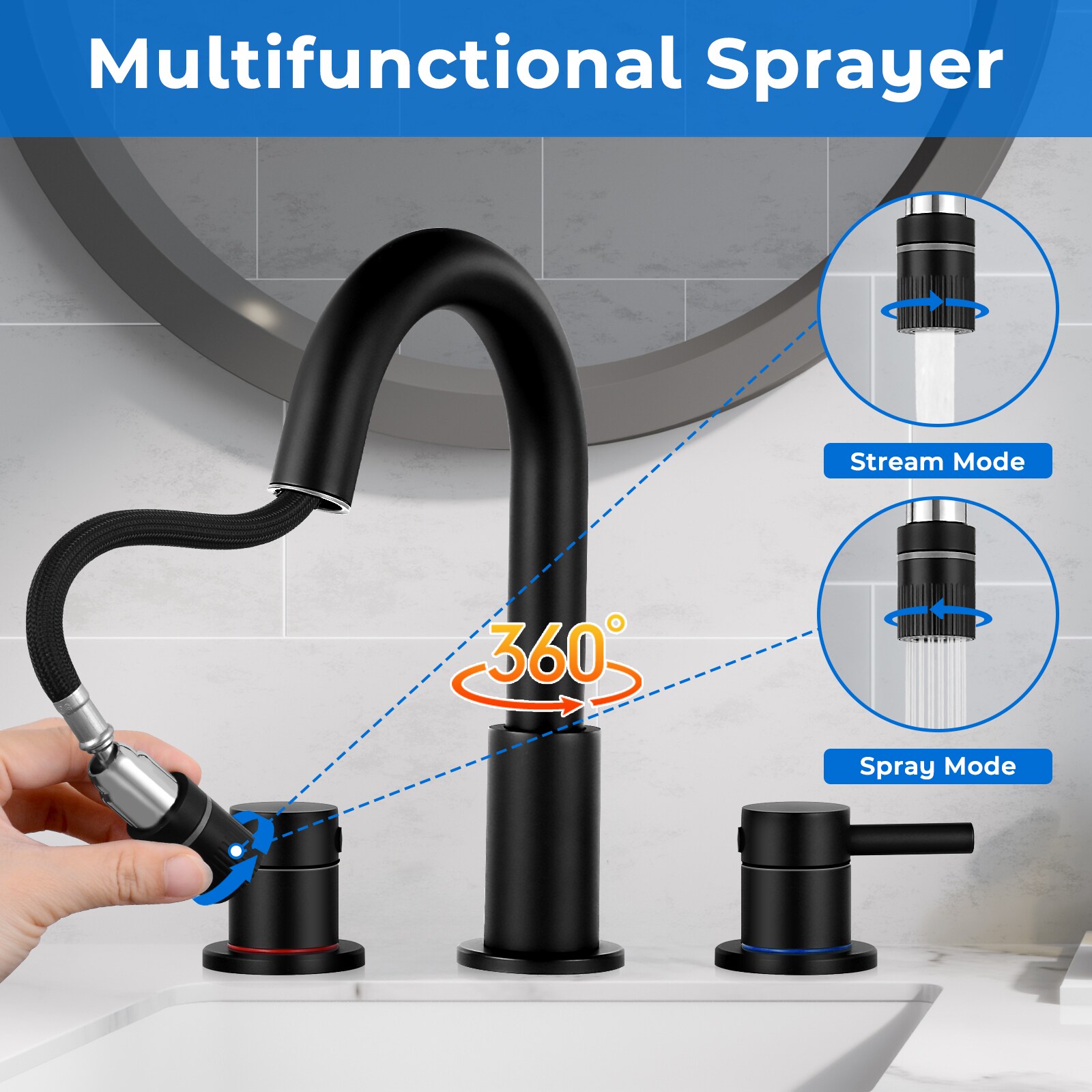 BOKETTO TPLT-2006H-XS Lavatory-Faucets - View #2