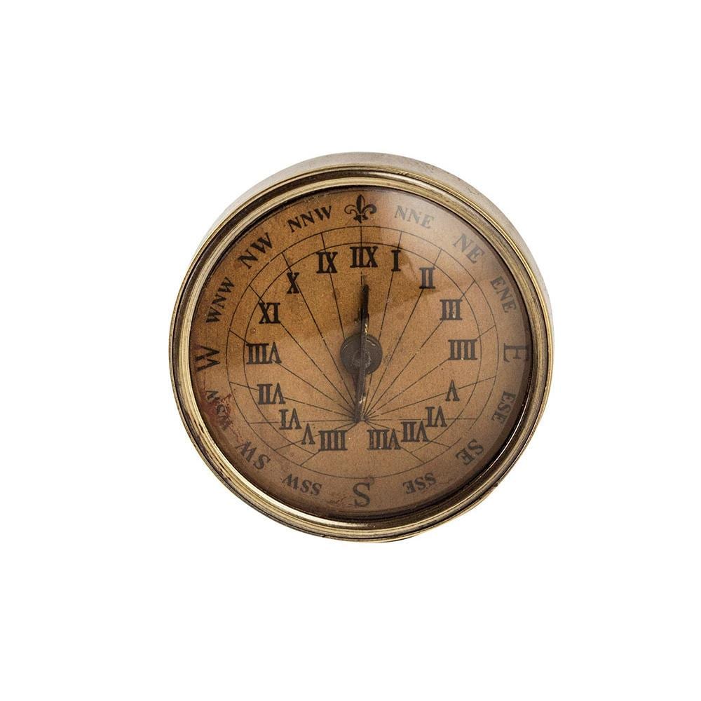  ZX9RTL188852 Authentic Models 18th Century Compass-Sundial, Small