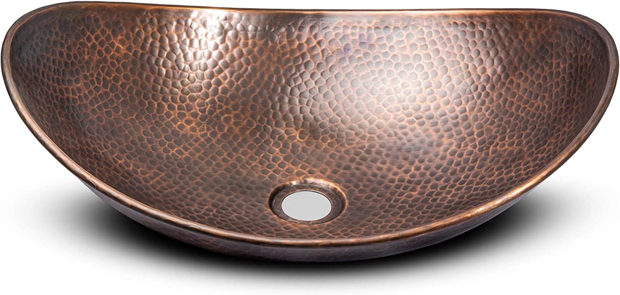 Monarch Abode Hand Hammered Pure Copper Sponge Holder, Bronze