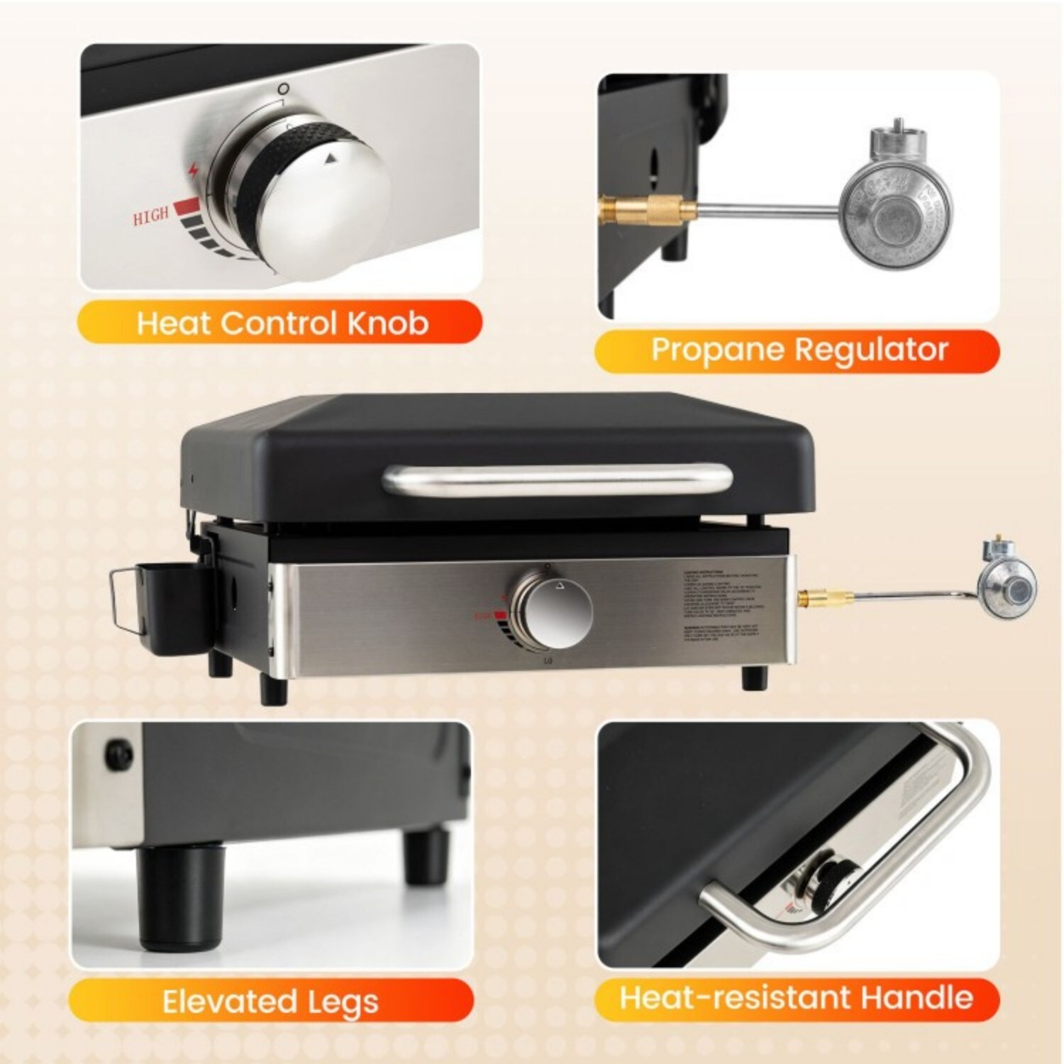 GZMR GZ-W22310 Tabletop-Grills - View #10