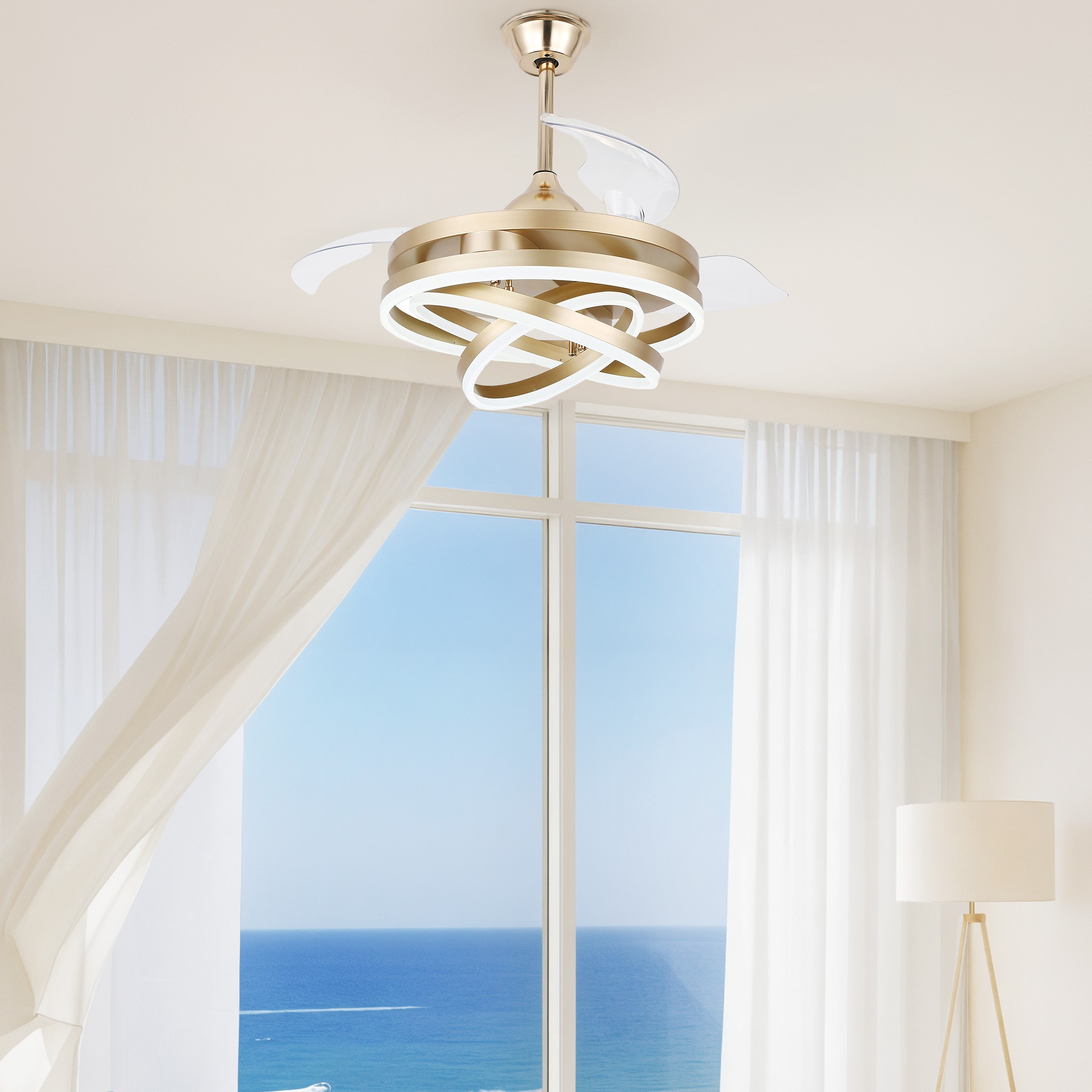 Oaks Decor DC4264-G Ceiling-Fans - View #2