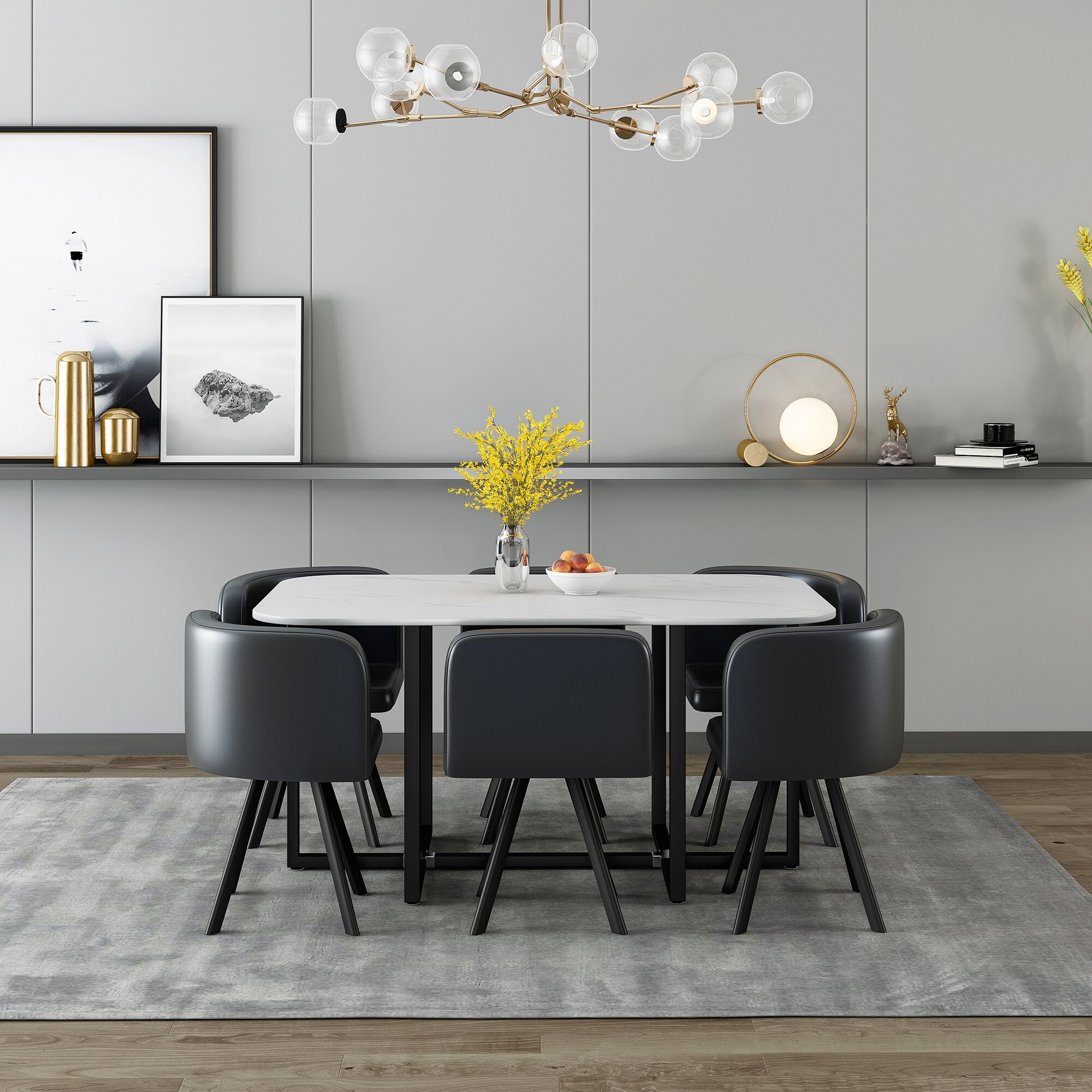 SINOFURN SYA010106GY Dining-Sets - View #7