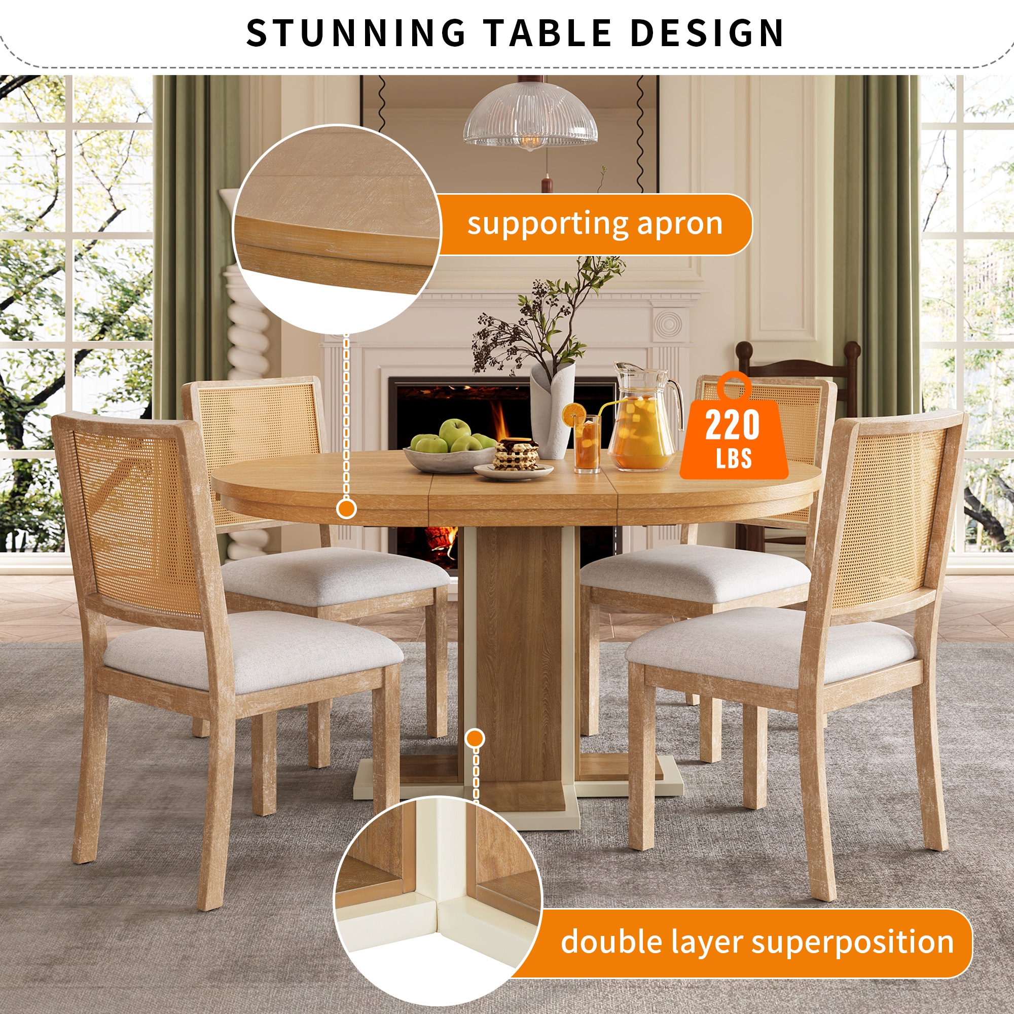 ModernLuxe XW000002AAD Dining-Tables - View #5