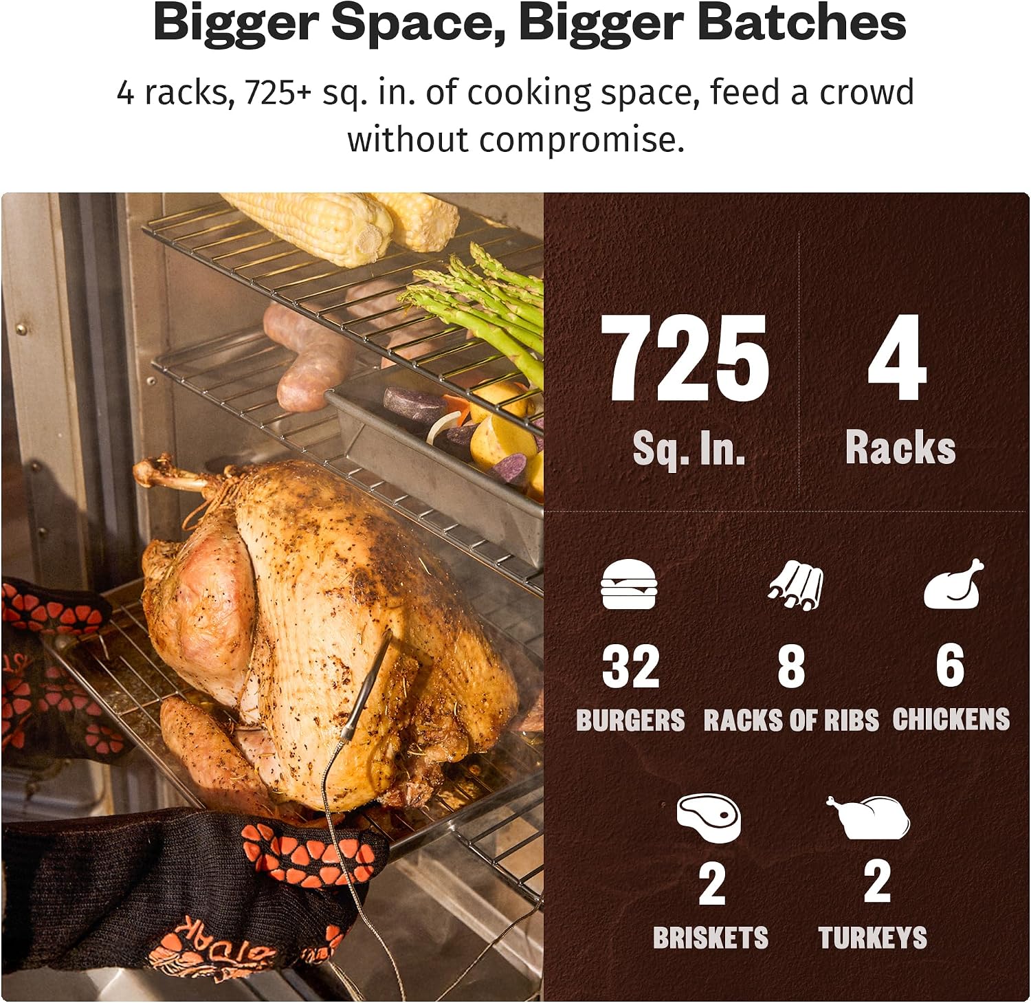 East Oak EKESPR30BG3 Electric-Vertical-Smokers - View #5