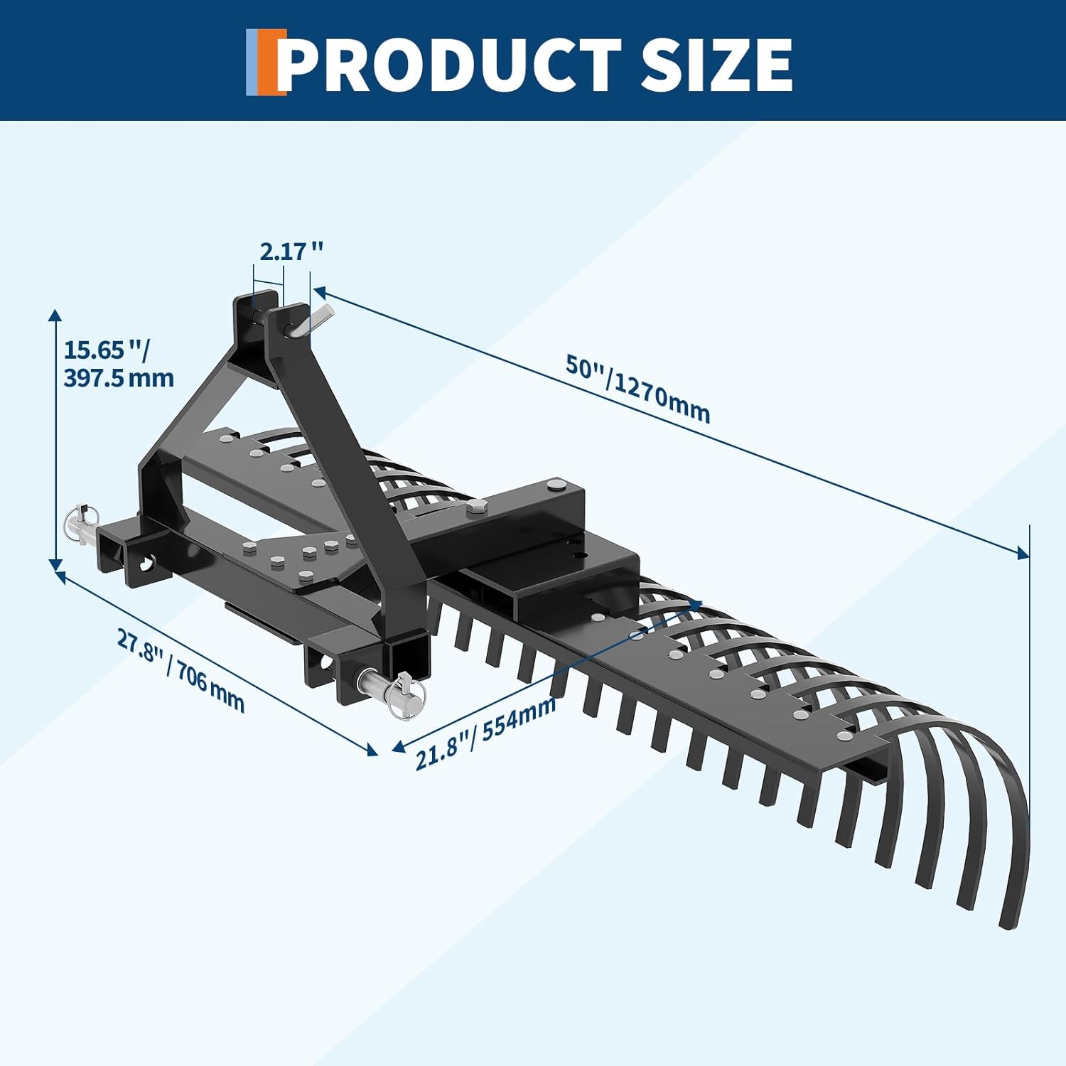 GarveeLife C69FS-FD523 Lawn-Leaf-Rakes - View #2