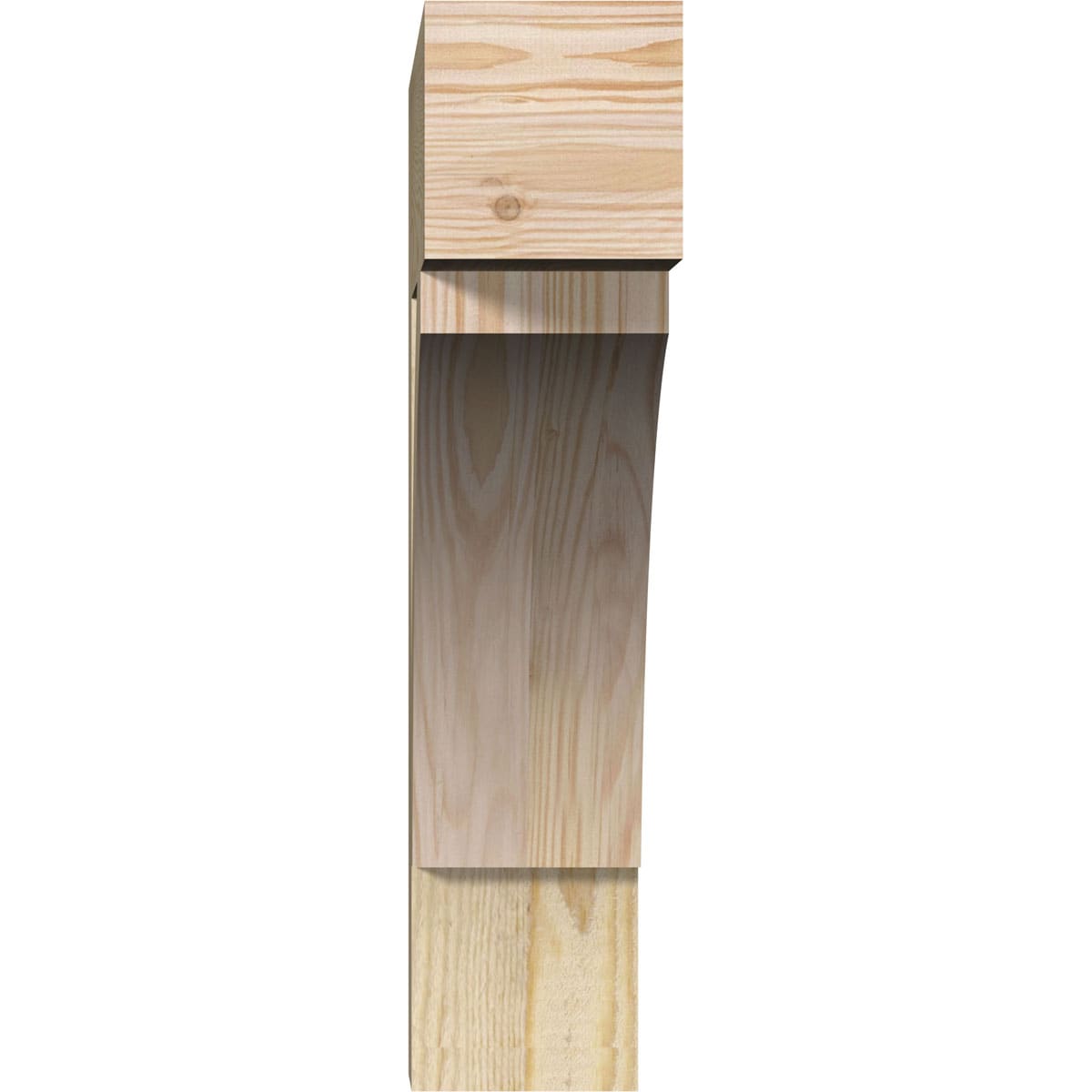Ekena Millwork BKT04X18X18THR05RDF Exterior-Brackets-Braces - View #2