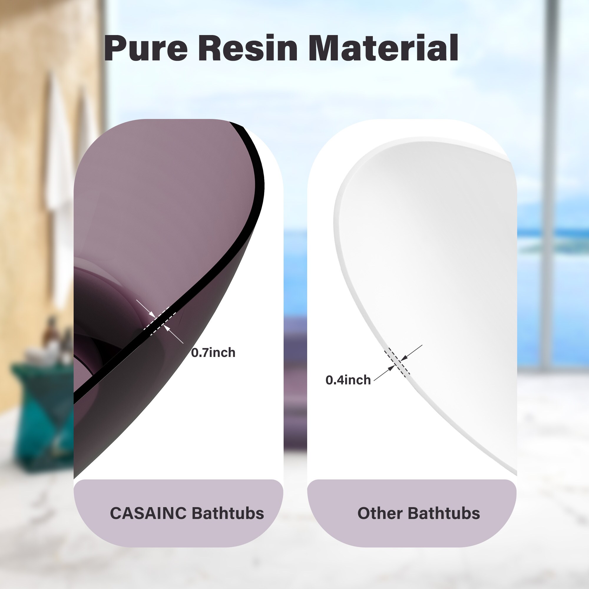 CASAINC CA06013RZPD69PP bathtubs - View #11