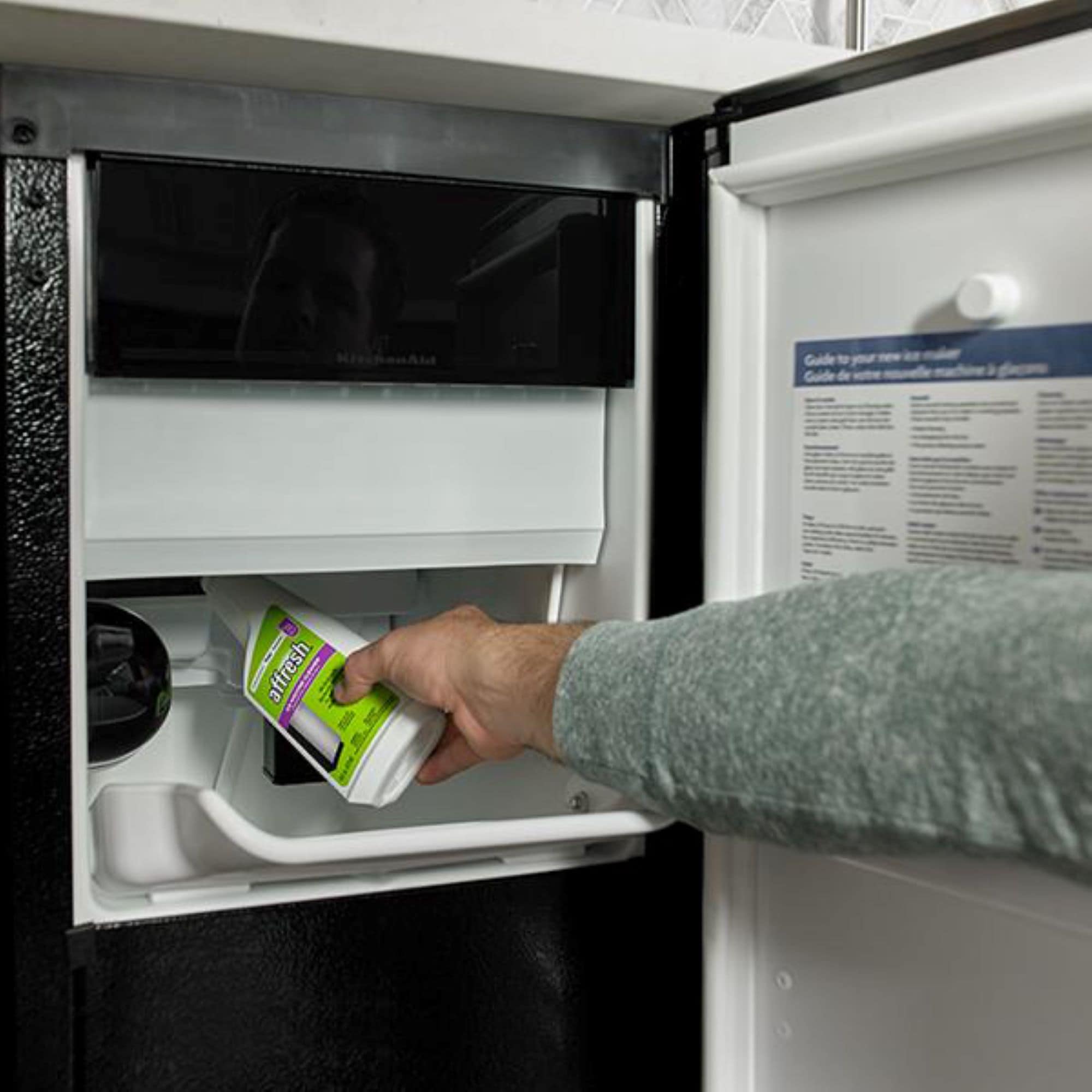 Affresh 16 oz. Unscented Liquid Ice Machine Cleaner W11179302 - The Home  Depot