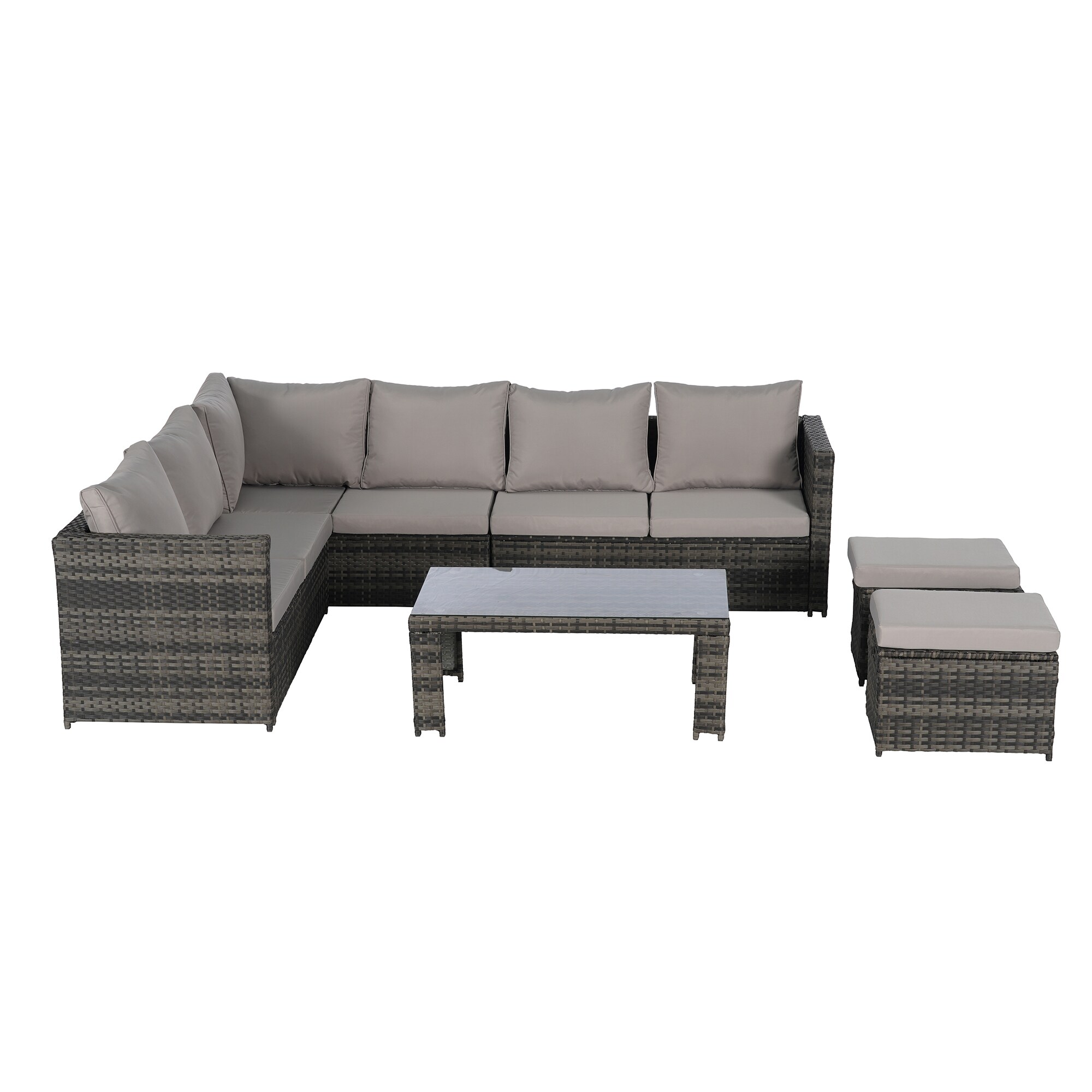 SINOFURN SYB670021BN Patio-Sofas-Daybeds - View #3