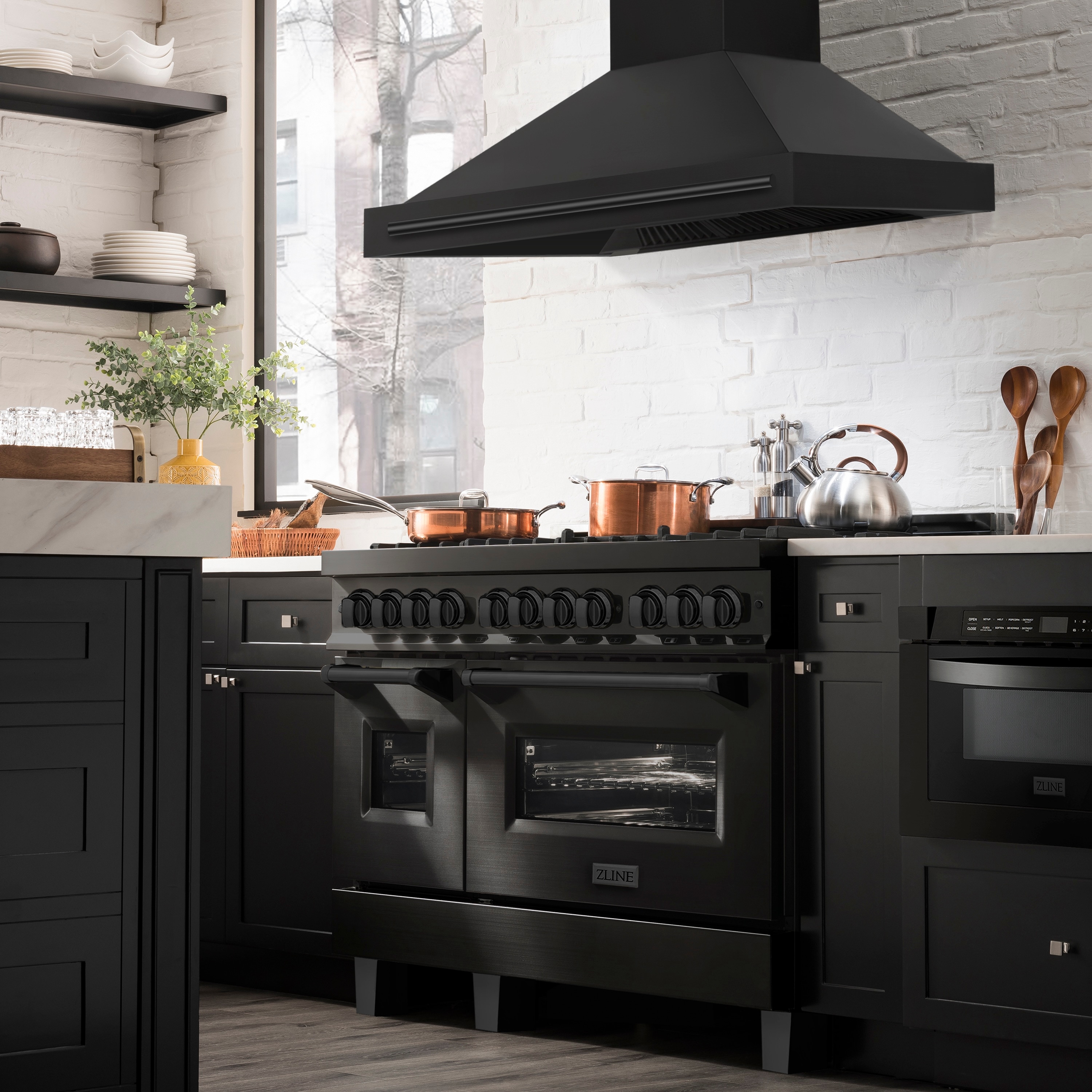 ZLINE KITCHEN & BATH BS655-48-BS Wall-Mounted-Range-Hoods - View #4