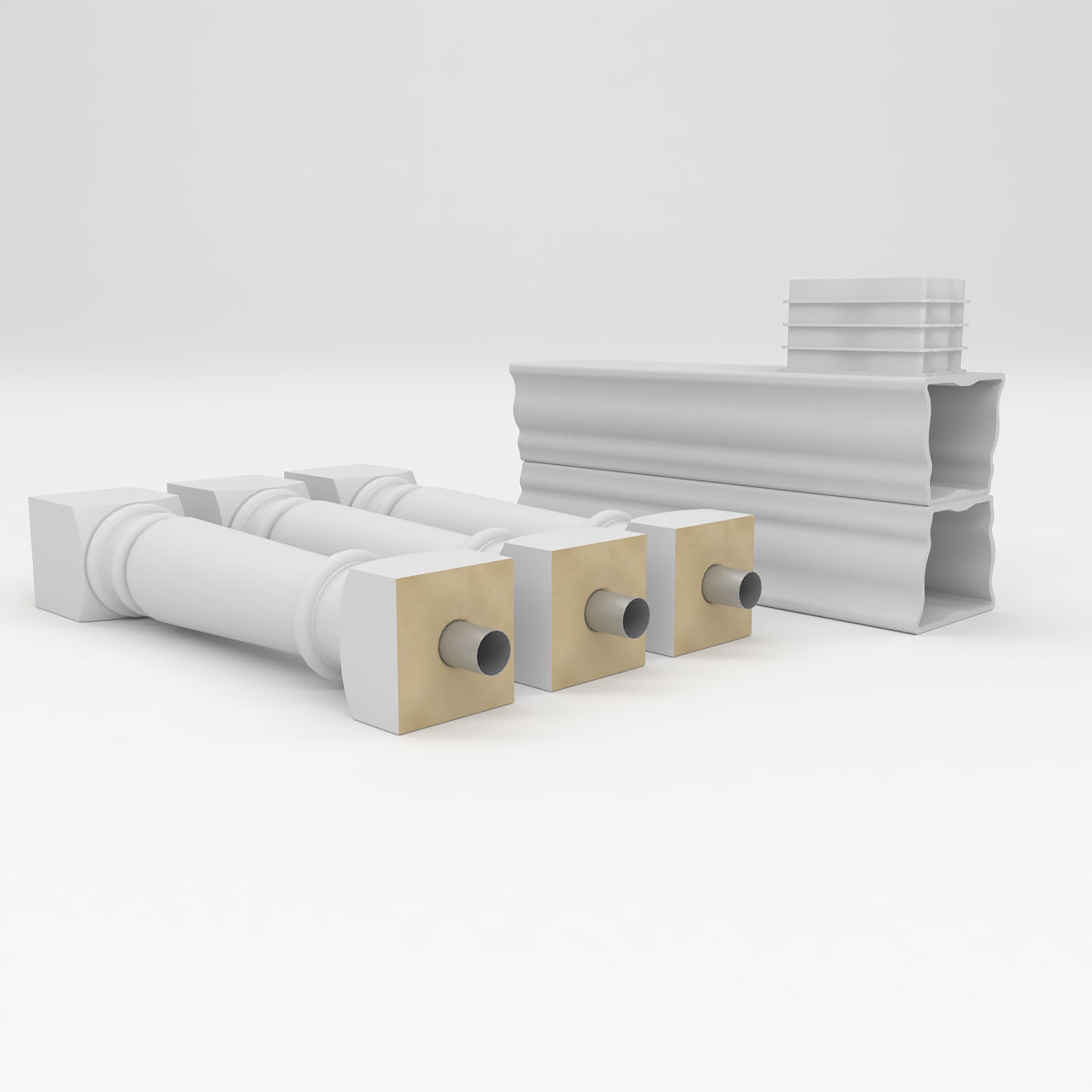 Ekena Millwork BALK40X024WED railings - View #9