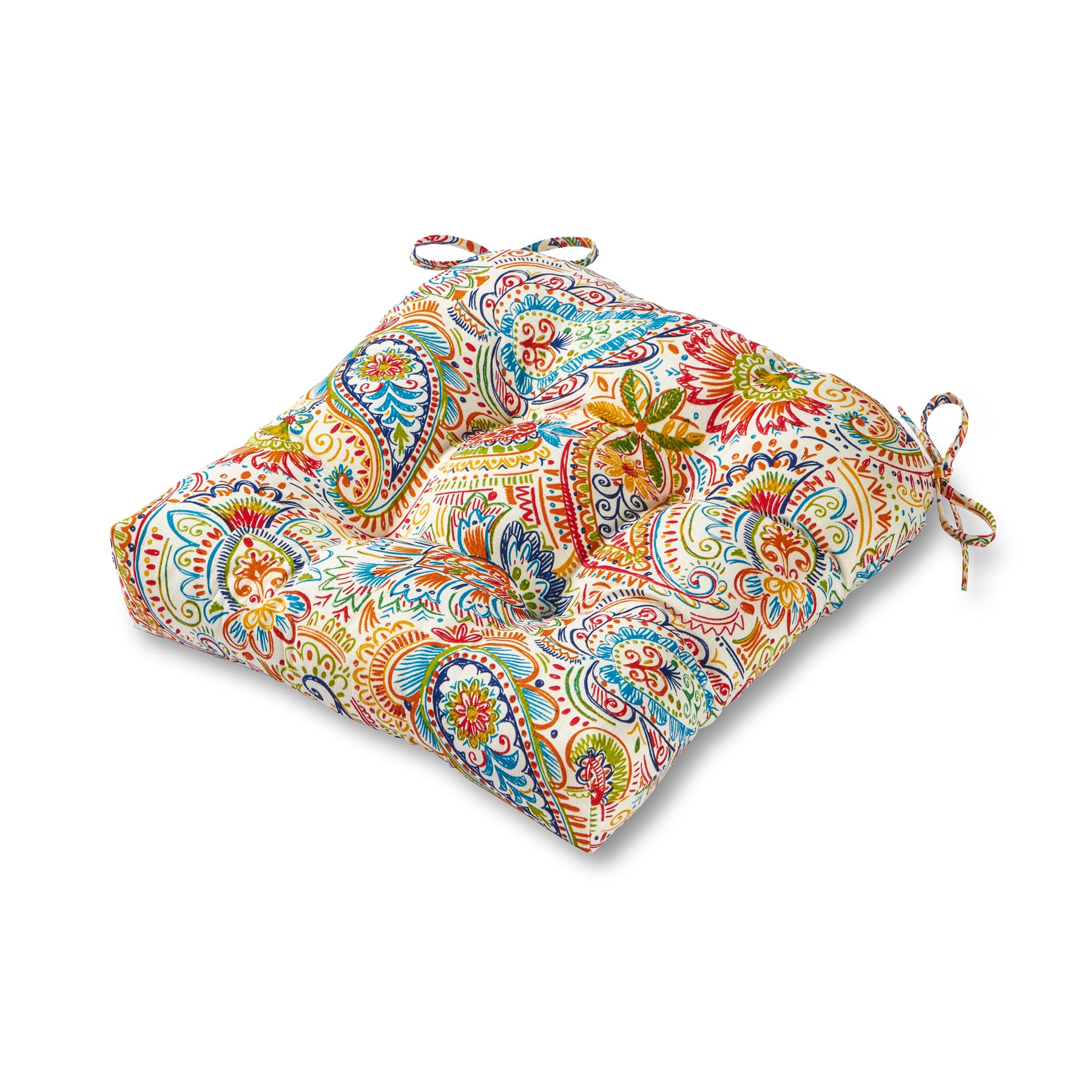 Greendale Home Fashions OC4800-JAMBOREE 20-in x 20-in Jamboree Patio chair cushion