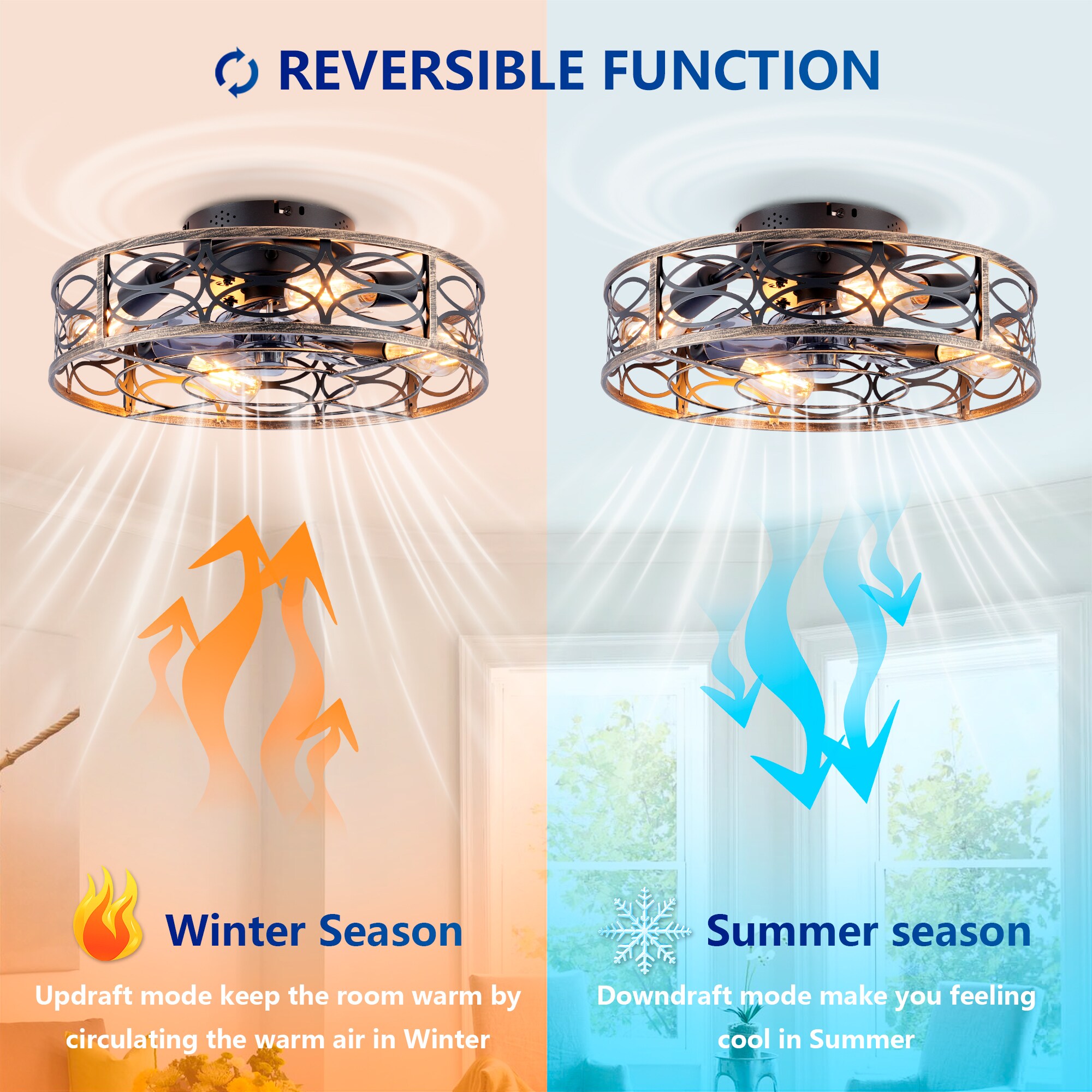 Cuschoice JAN-52-CF Ceiling-Fans - View #4