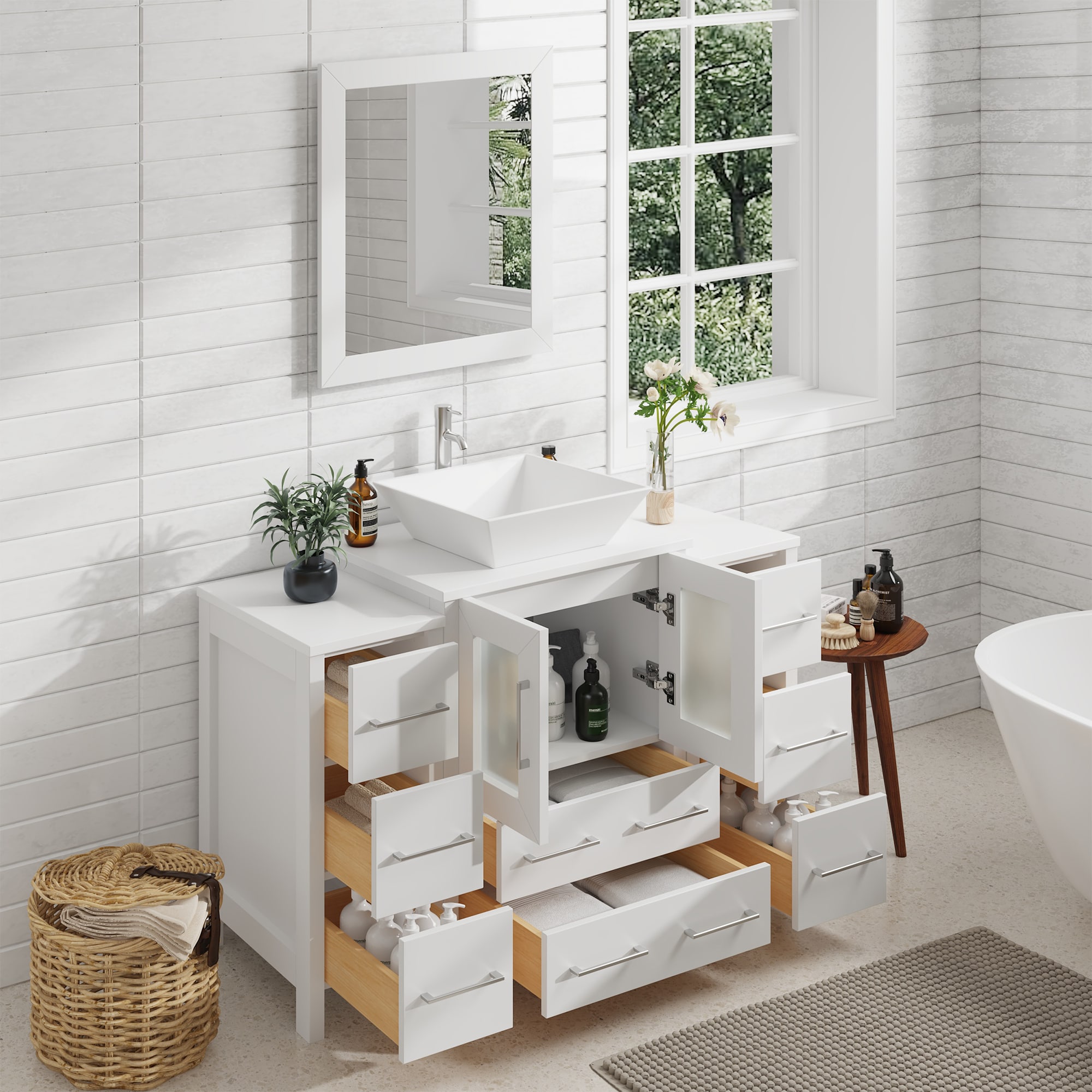 Vanity Art VA3124-48W Bath-Vanity-Combo - View #3