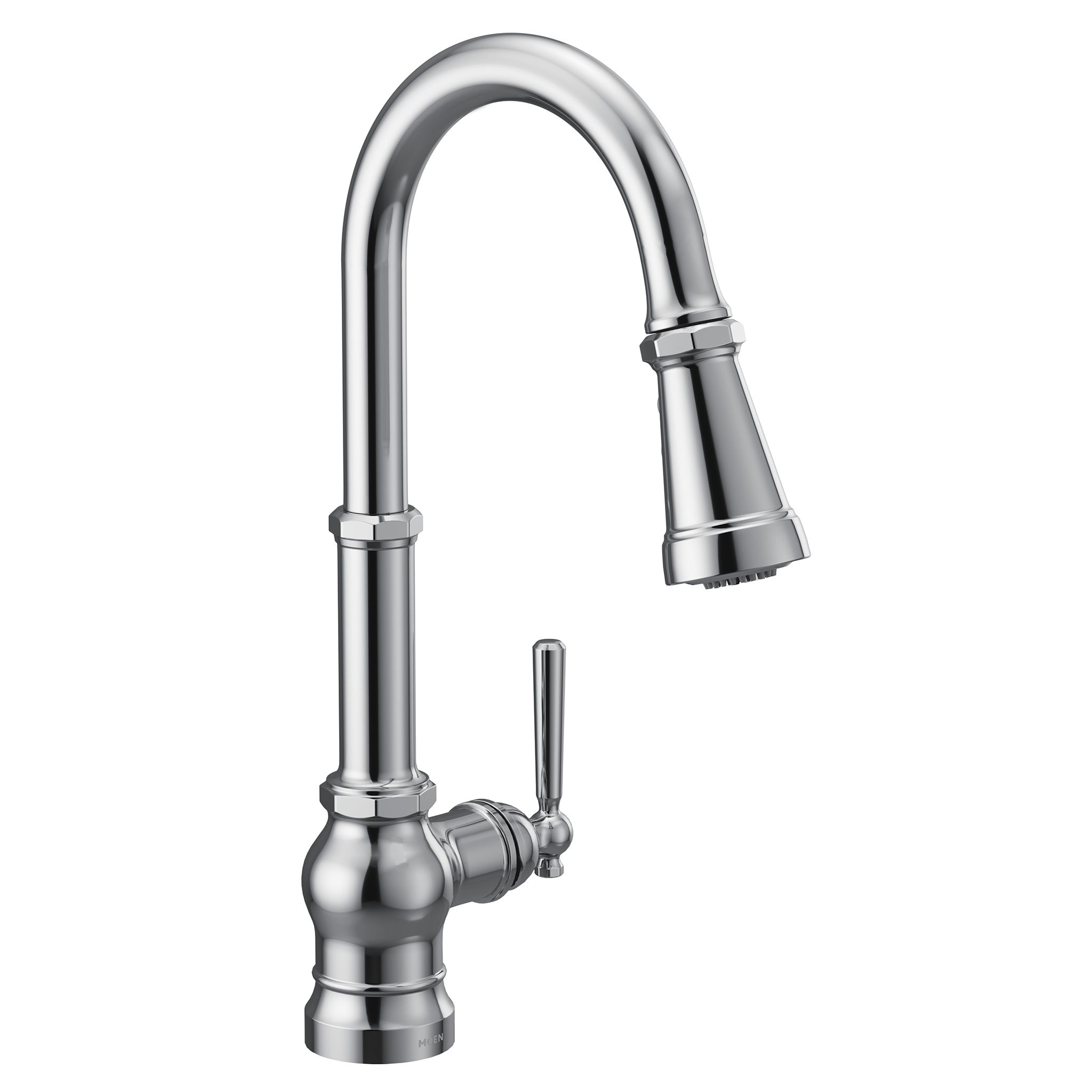 Moen S72003 Paterson Chrome Single Handle Deck-mount Pull-down Kitchen Faucet