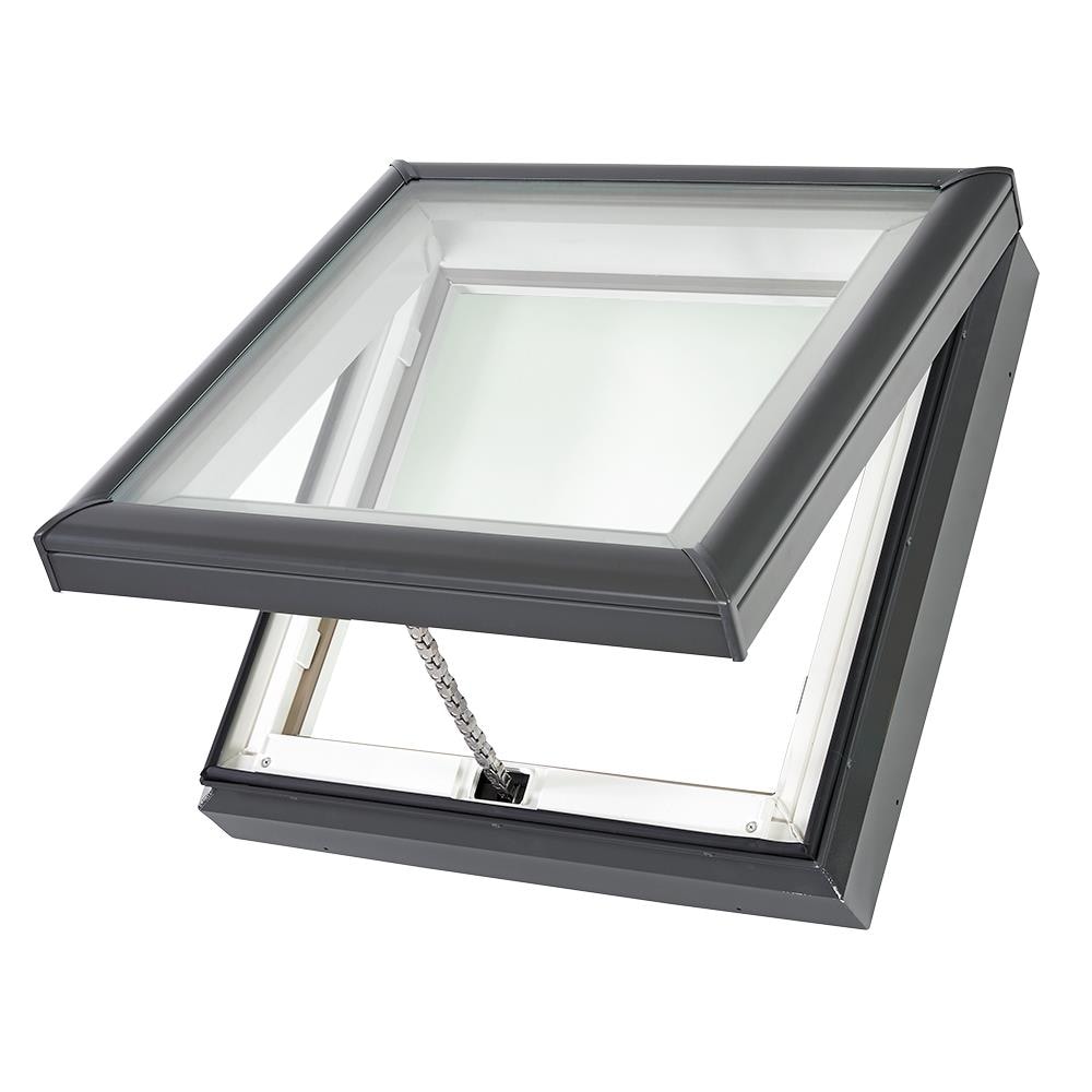 VELUX VCM 3434 2004 34-1/2-in x 34-1/2-in Venting Curb mount Aluminum Skylight with Laminated Low-E argon Glass