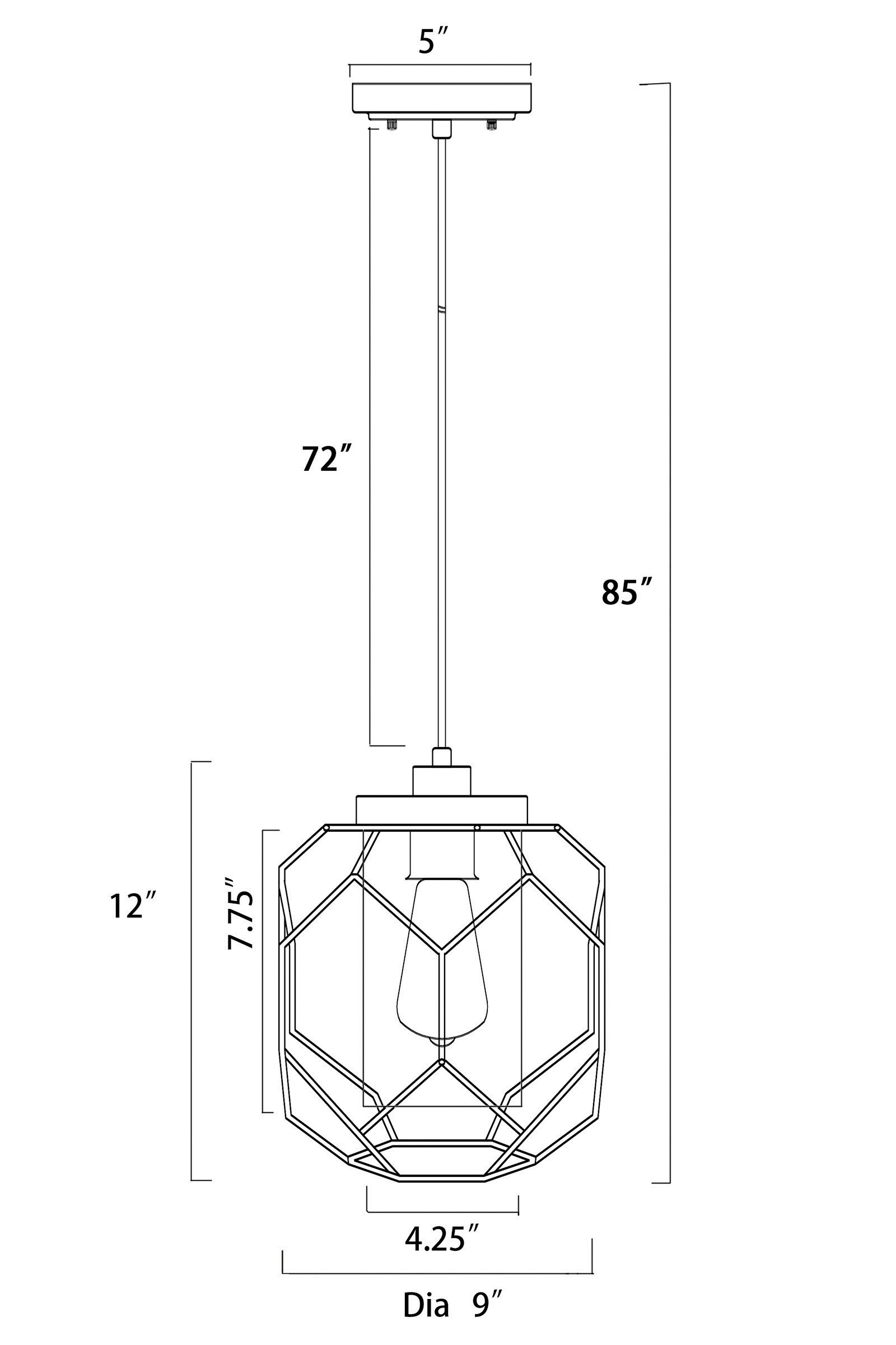 Edvivi EPL4548SG Pendant-Lights - View #6