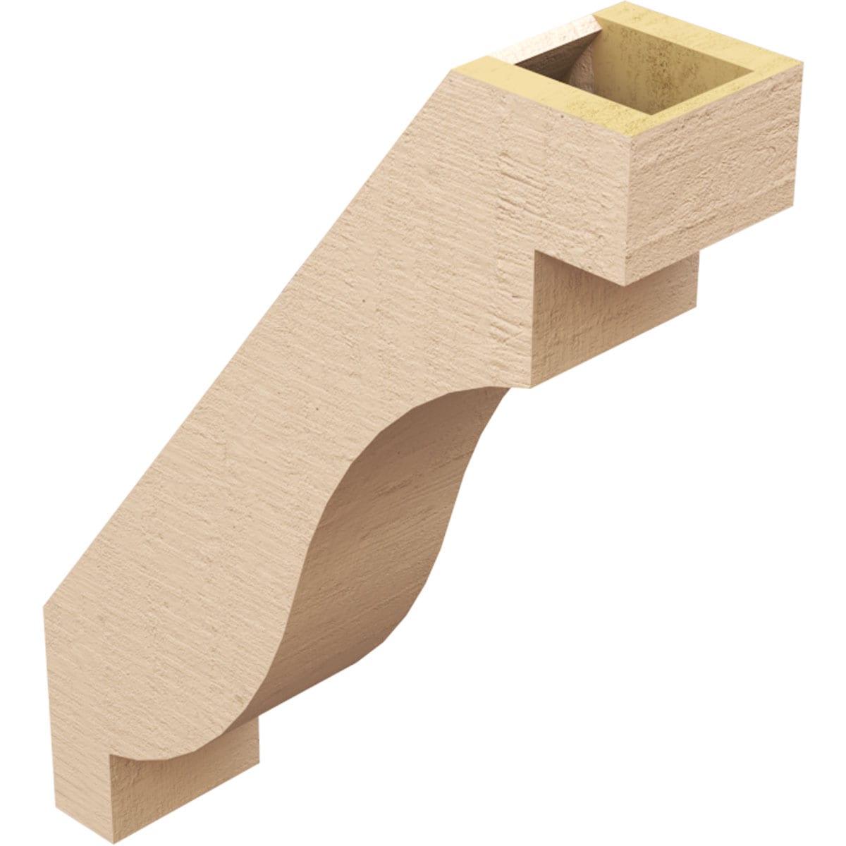 Ekena Millwork BRCUR05X18X24CHGRCPR braces - View #6