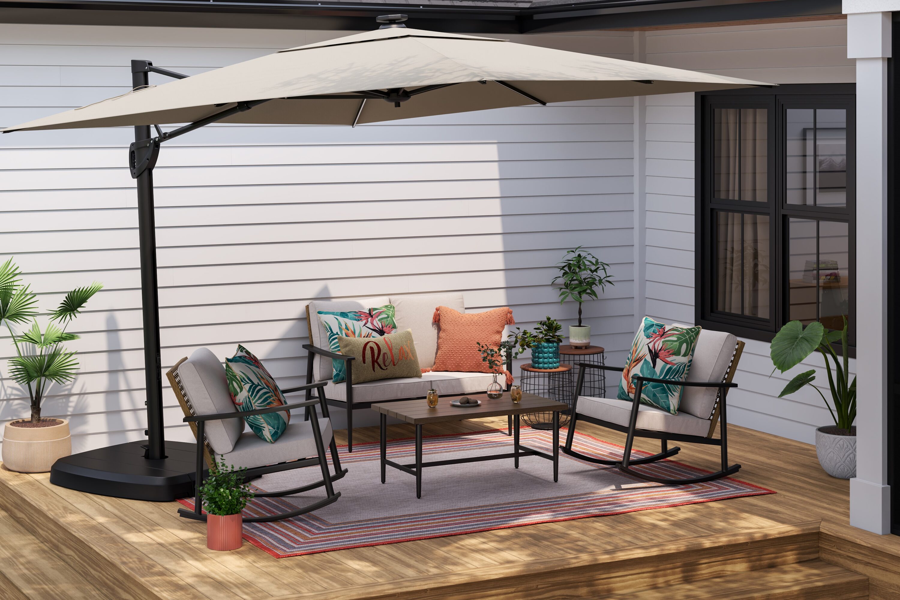 Square Patio Umbrellas at Lowes.com