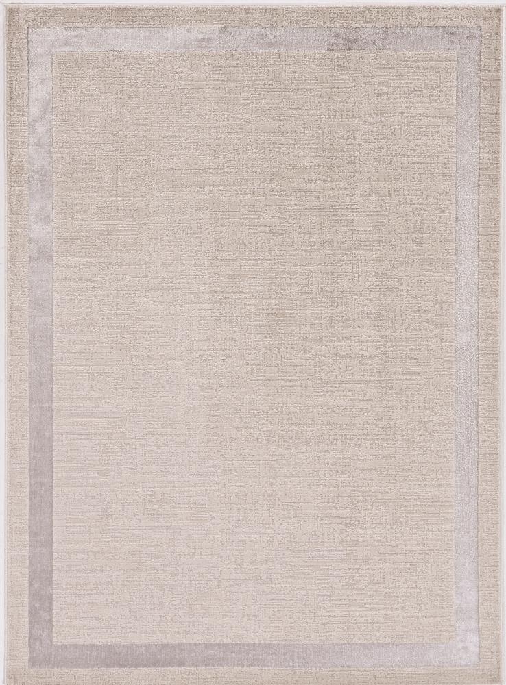 Everyday Woven EVE712953X77 5 x 7 (ft) Polypropylene Ivory/Silver Rectangular Indoor Abstract Mid-Century Modern Area rug