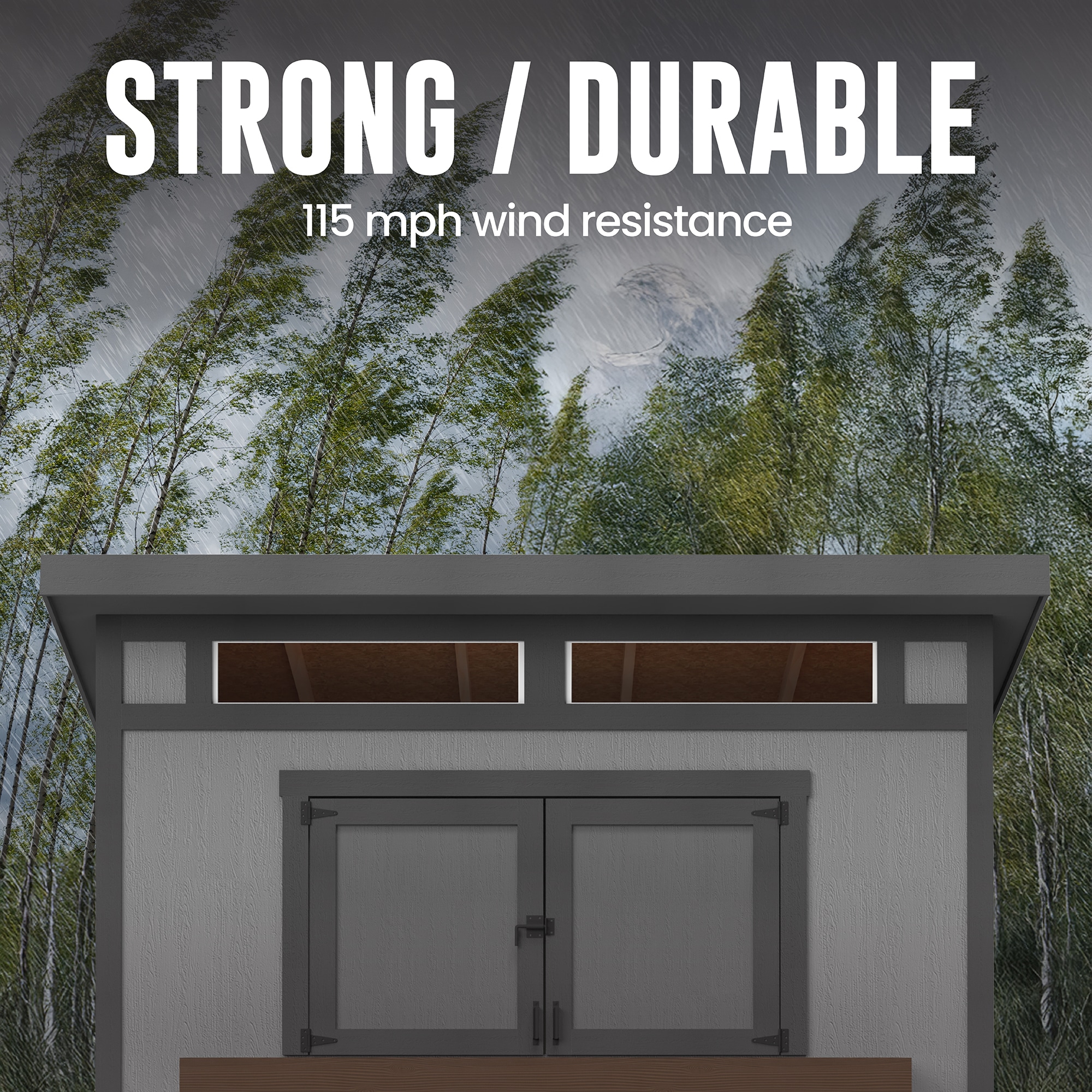Heartland 18020-0 Wood-Storage-Buildings - View #7