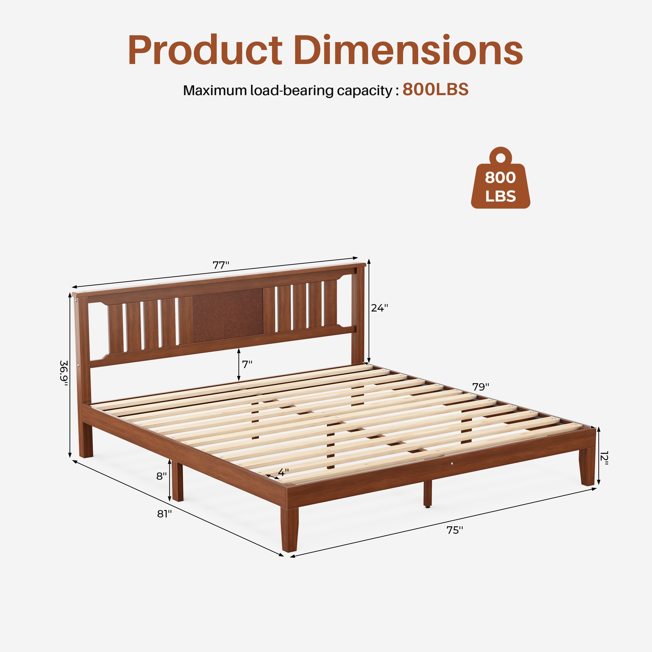 Sweetcrispy L-FD-BMC18CT-KDBN beds - View #7