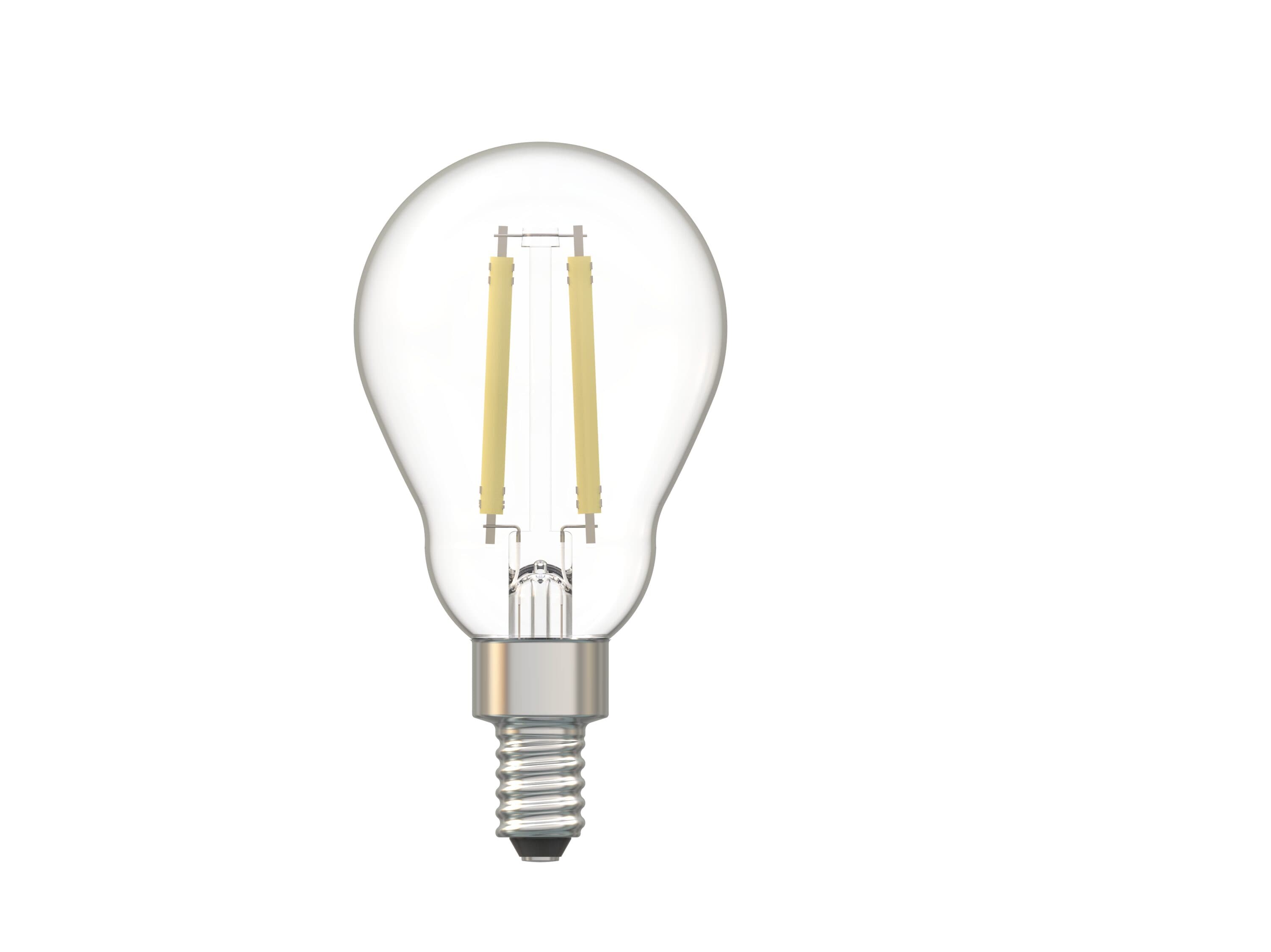 Utilitech 16A08-A15C-C-5W-50 60 -Watt EQ A15 Daylight Candelabra base (E-12) Dimmable LED General purpose Light Bulb 3 -Pack