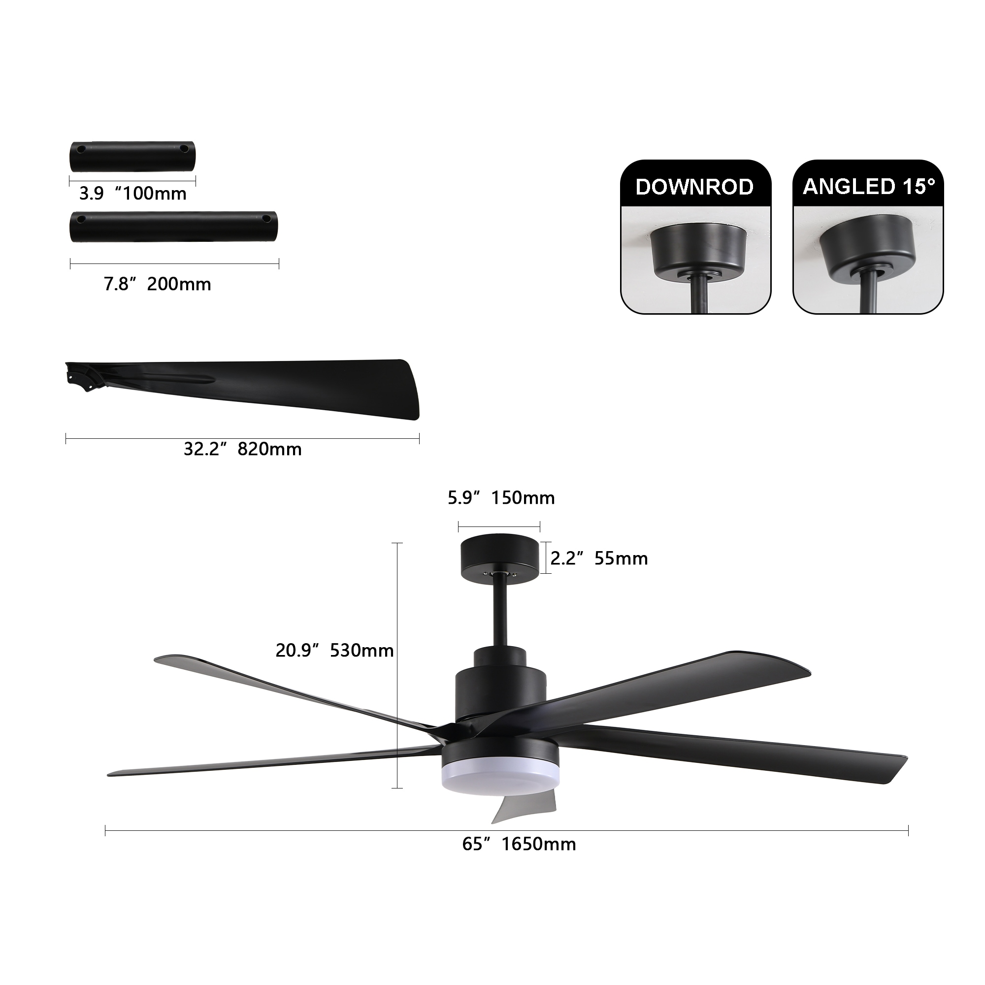 Sunrinx MG9-CF-18 Ceiling-Fans - View #8