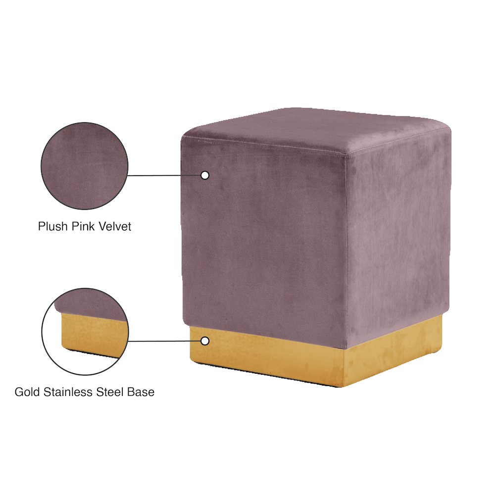 Meridian 134PINK Indoor-Ottomans - View #4