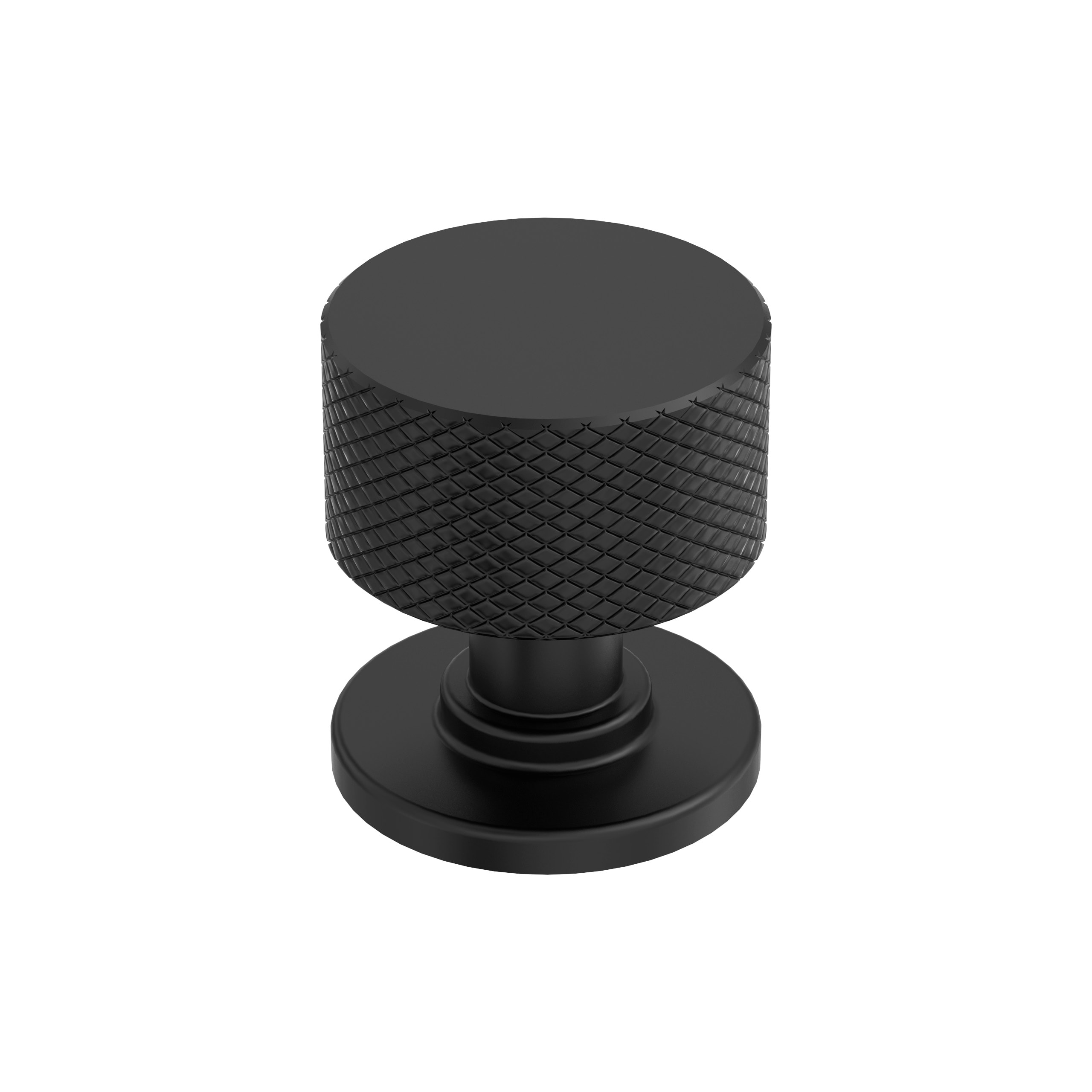 Amerock BP37632MB Balata 1-1/8-in Matte Black Round Transitional Cabinet Knob