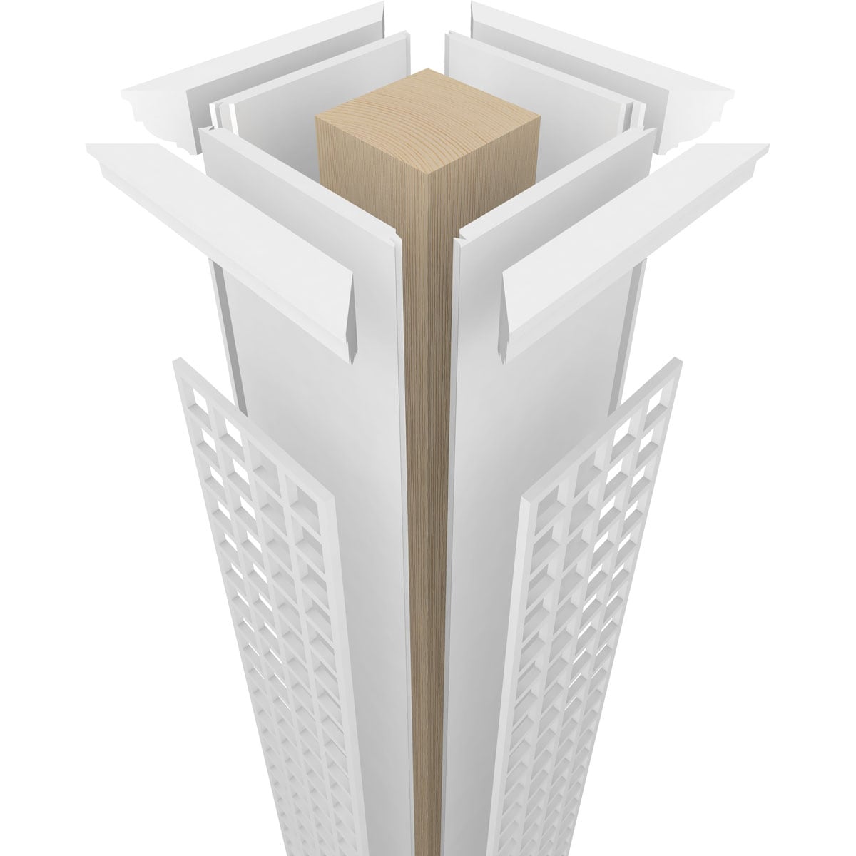 Ekena Millwork CC0810ENMNCTUTU Column-Wraps - View #7