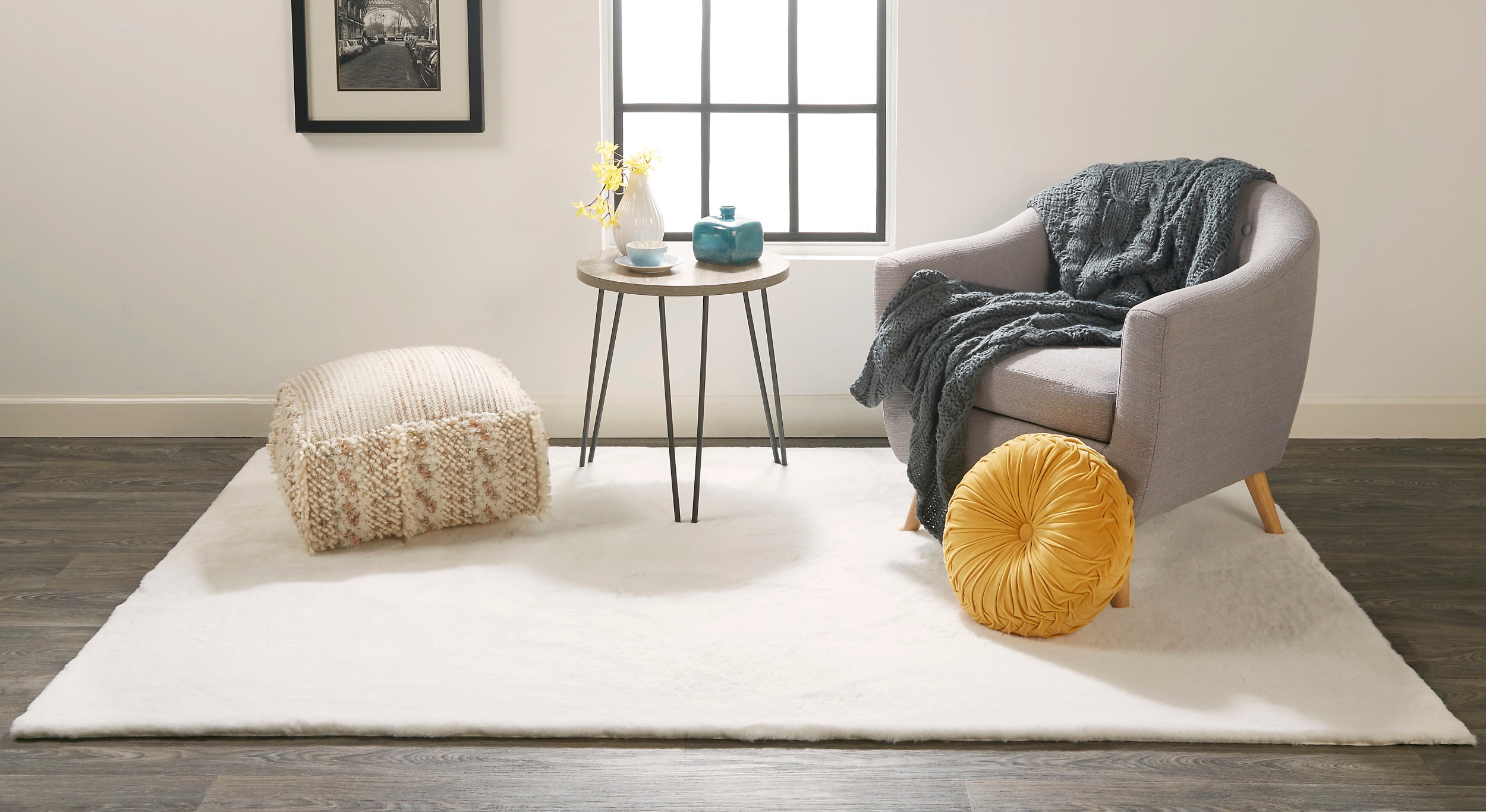 Room Envy LXVR4506WHT000D15 rugs - View #3